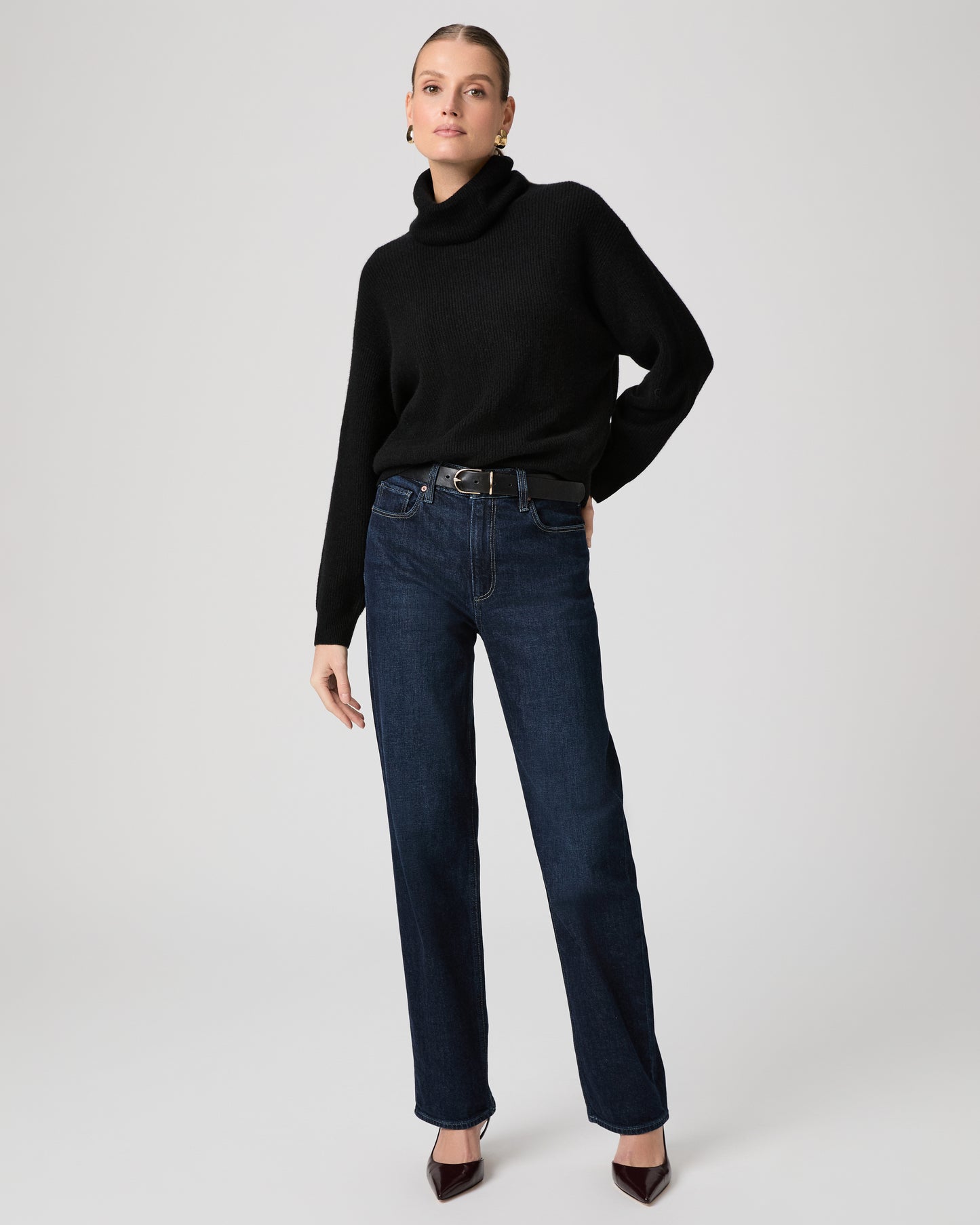 Aria Sweater - Black Cashmere XXS