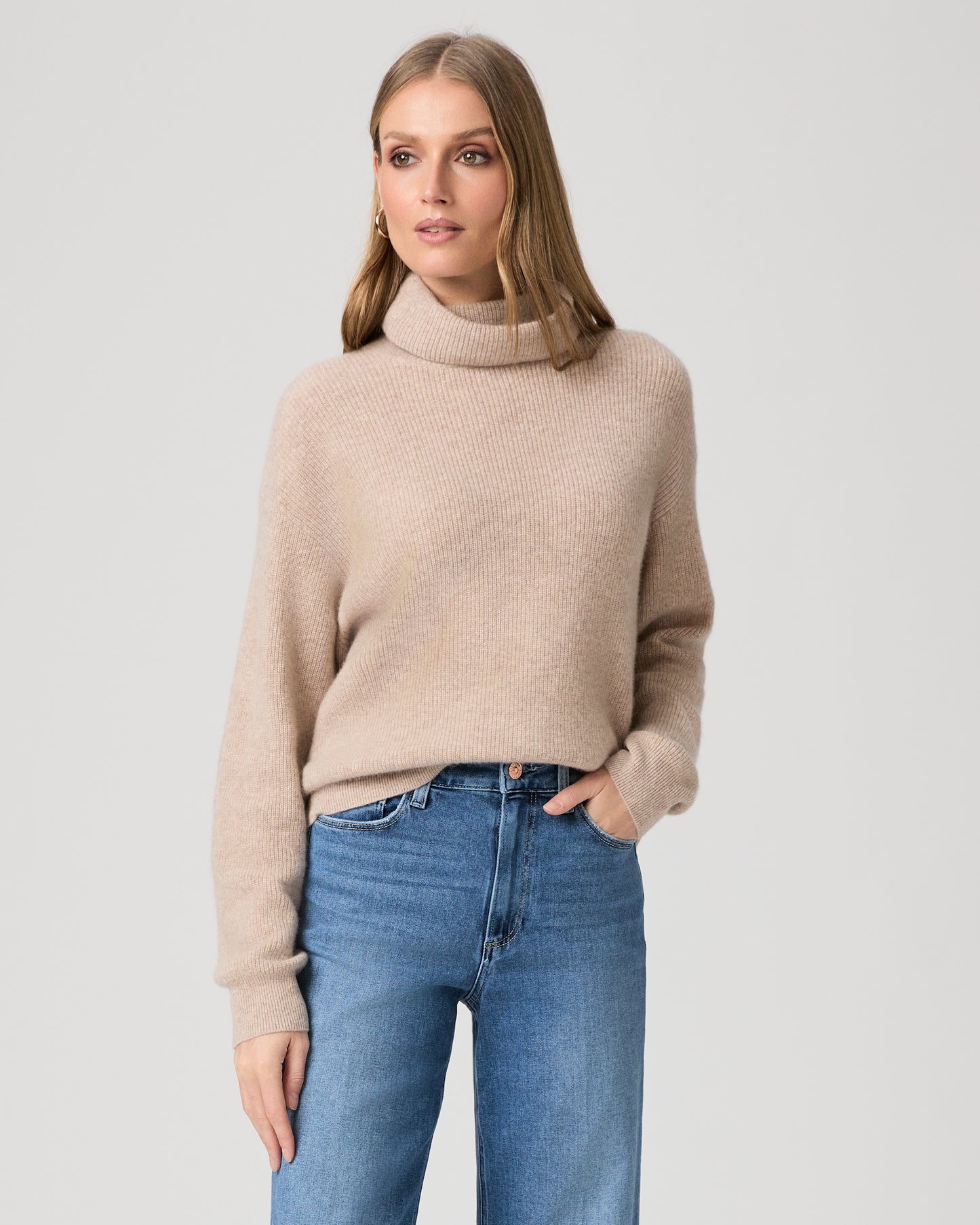 Aria Sweater - Light Beige Heather XXS