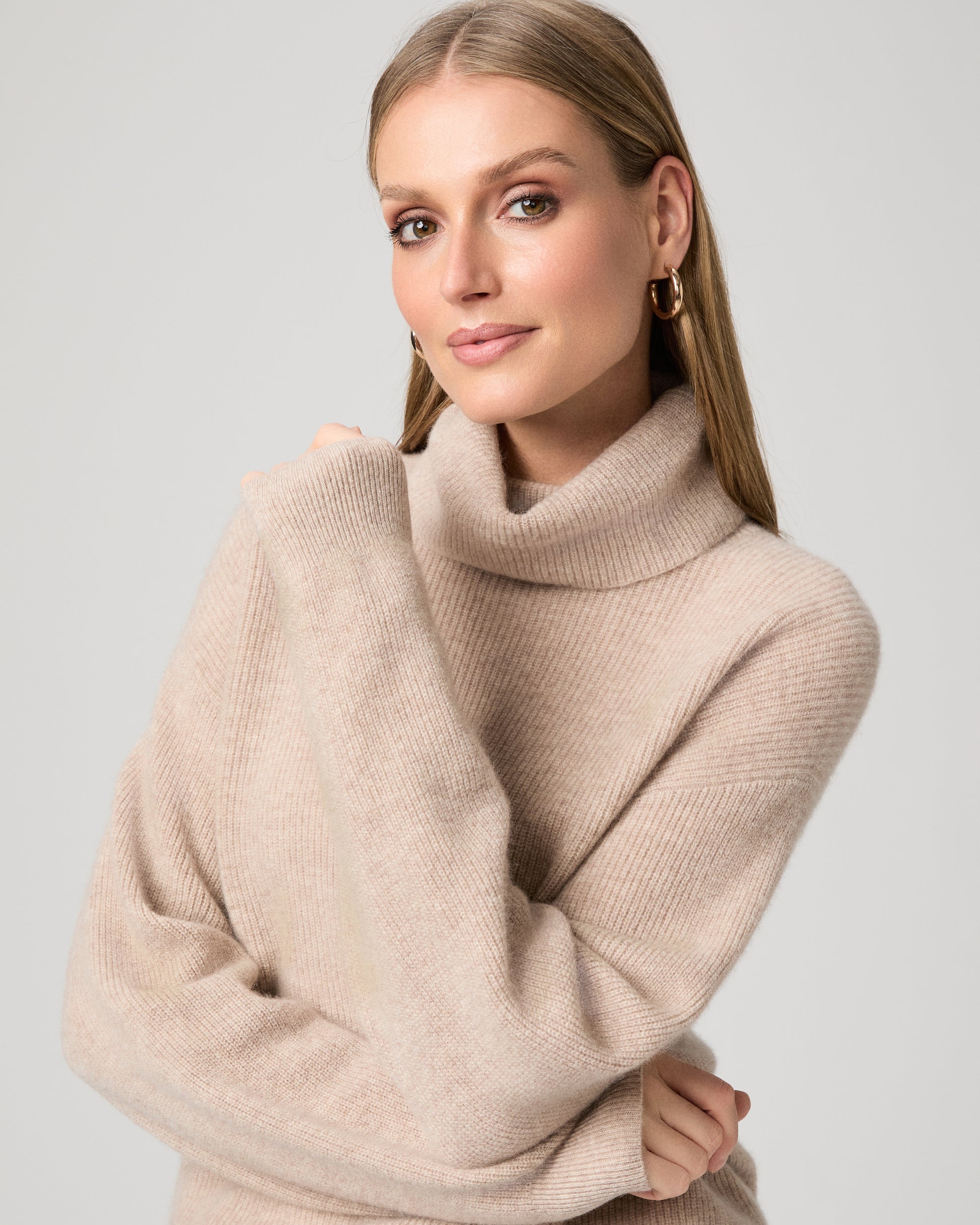 Aria Sweater - Light Beige Heather XXS