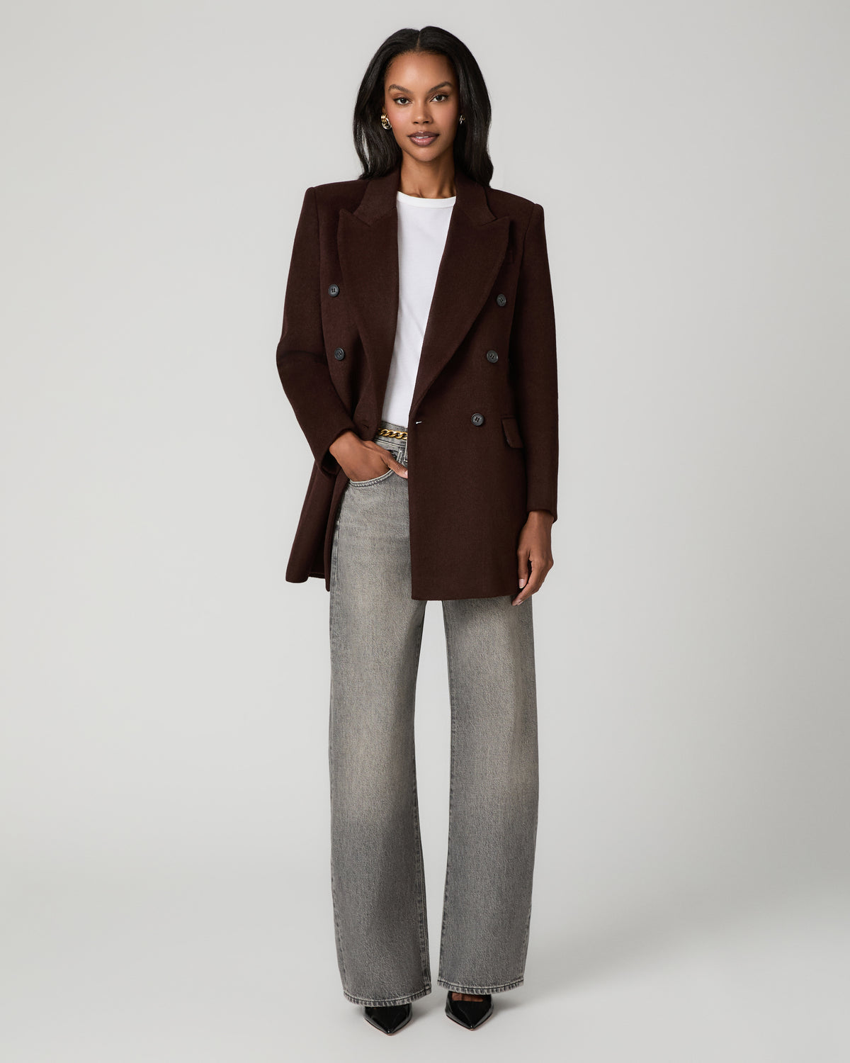 Arellia 32 Inch Barrel Leg Jean - Fairfax Grey 23