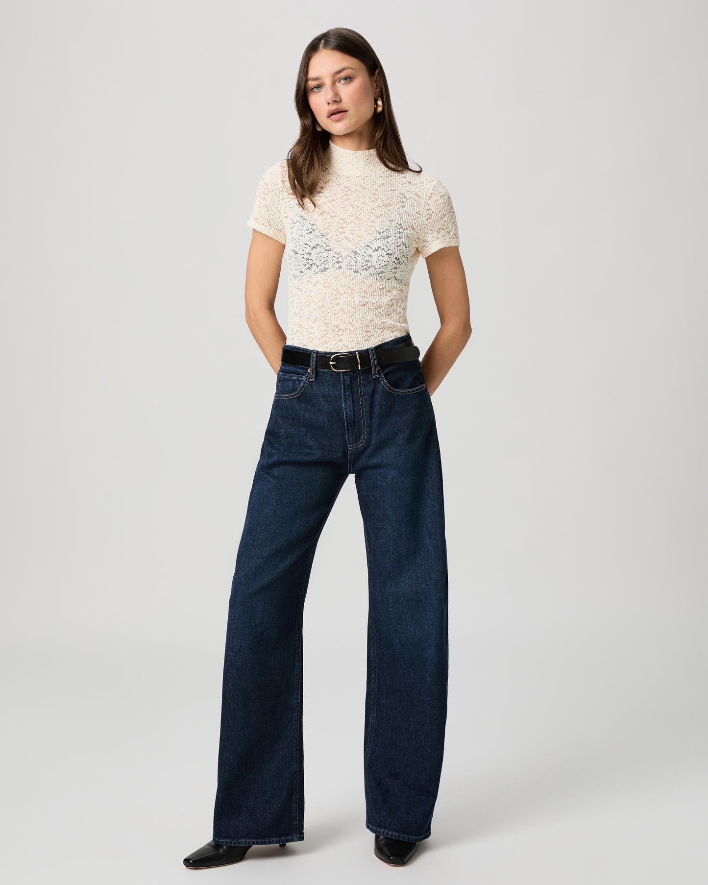 Arellia 32 Inch Barrel Leg Jean - Dwell 23