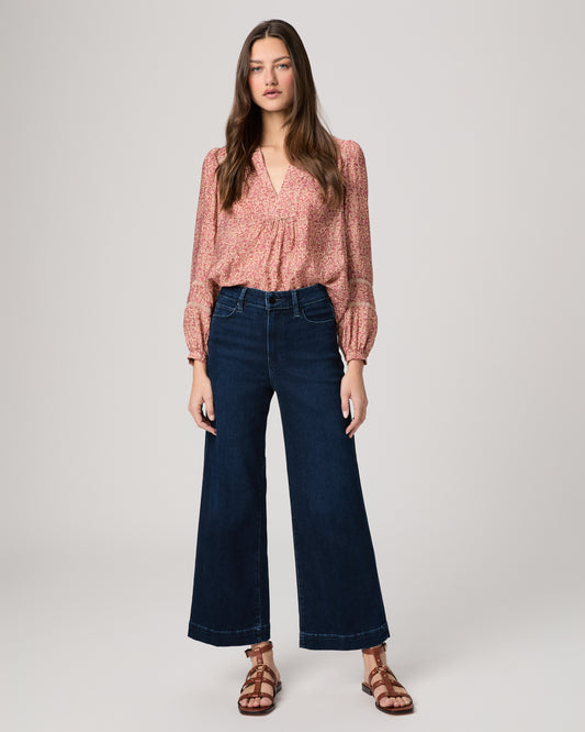 Anessa Wide Leg Jean - Corsica Coast 23