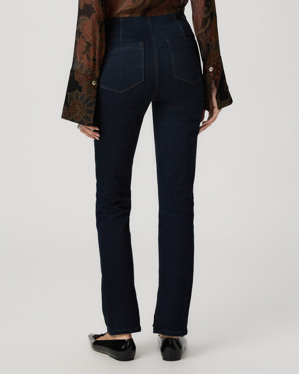 Gemma 31in W Front Darts And Inseam Slit - Voyager 23