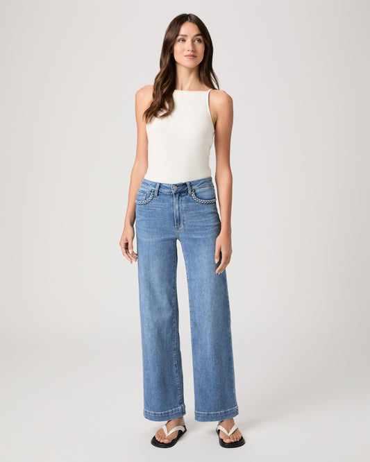 Anessa 31 Inch Wide Leg Jean - Encino 23