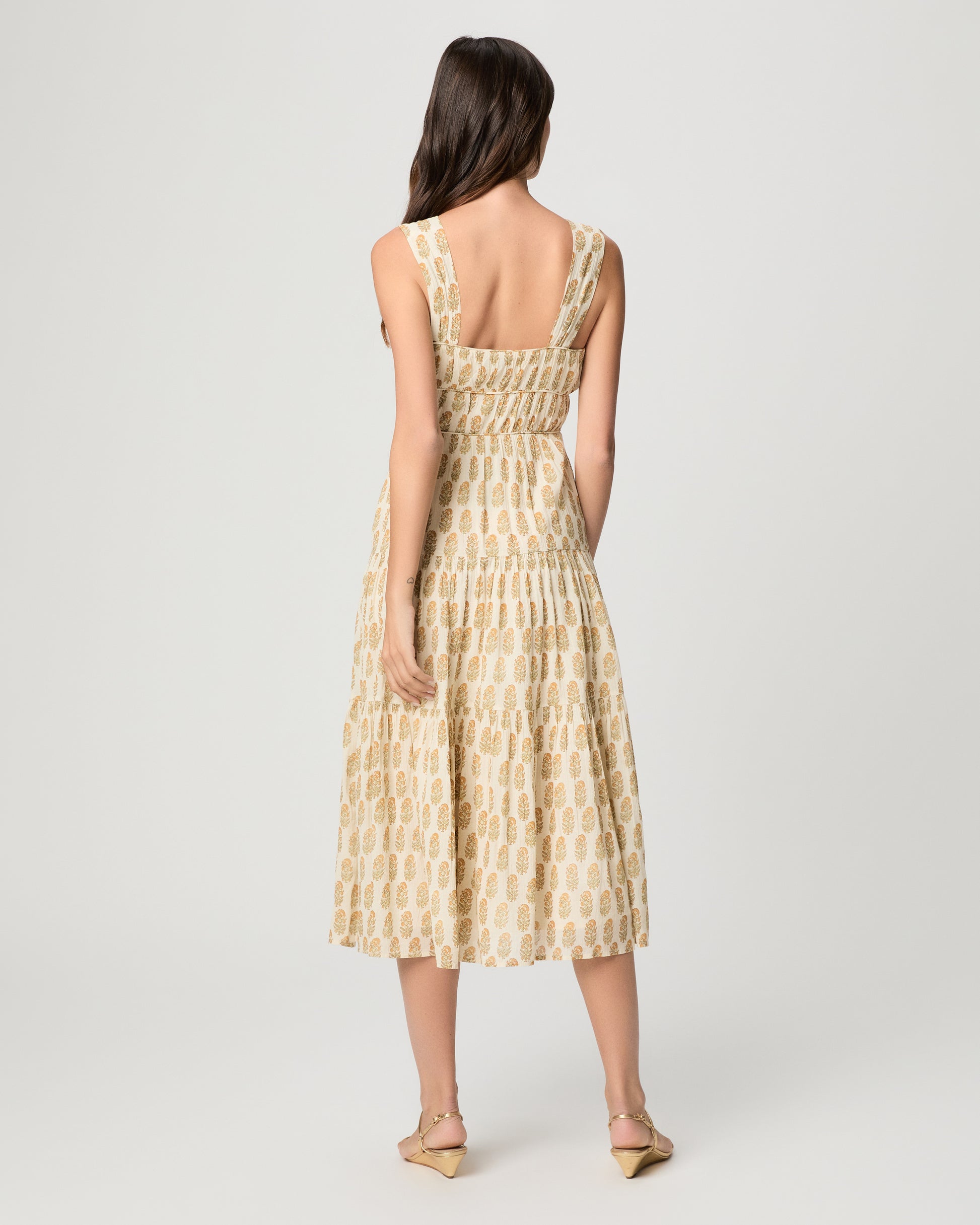 Kinney Dress - Bone Multi 00