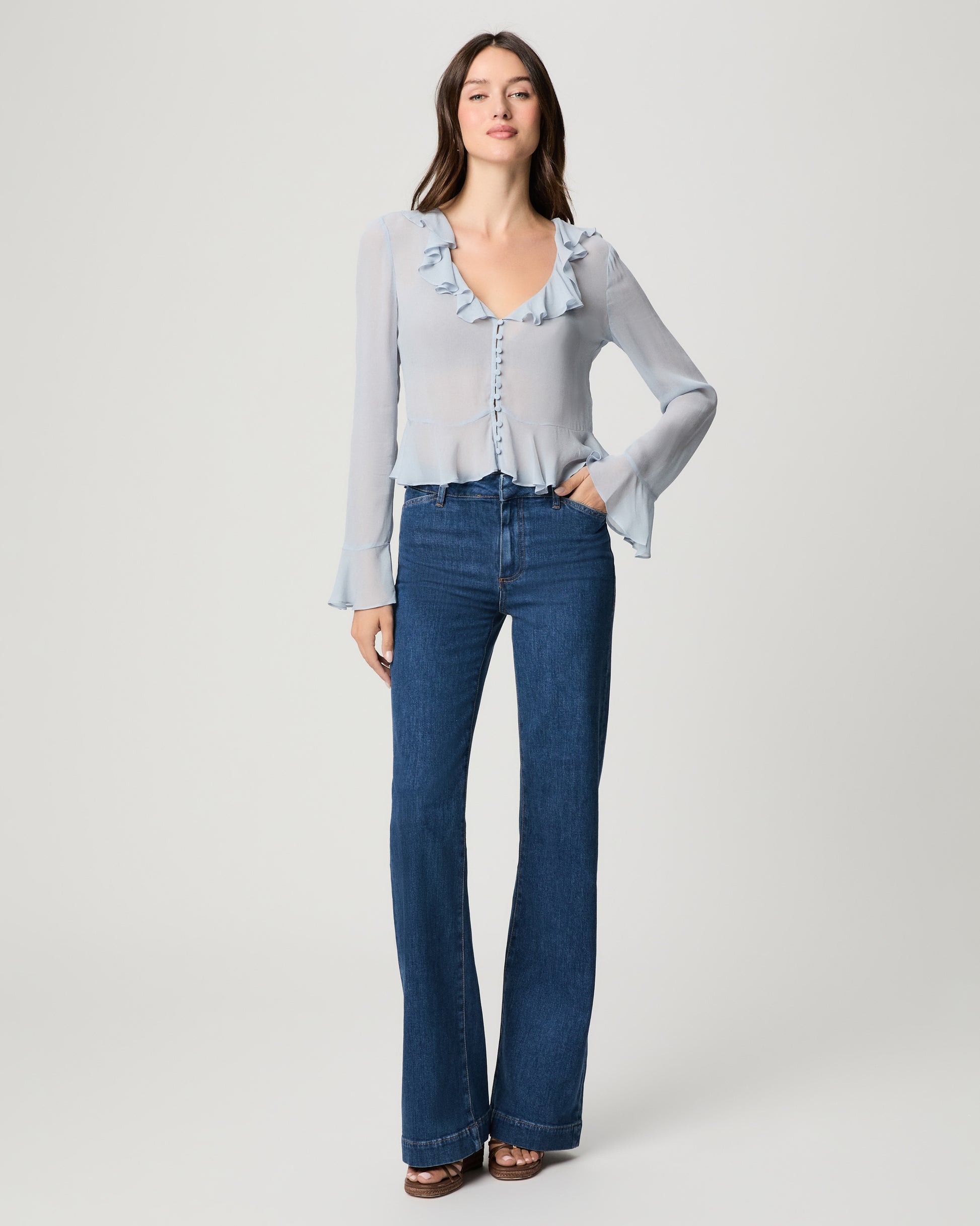 Getty Top - Stardust Blue XXS