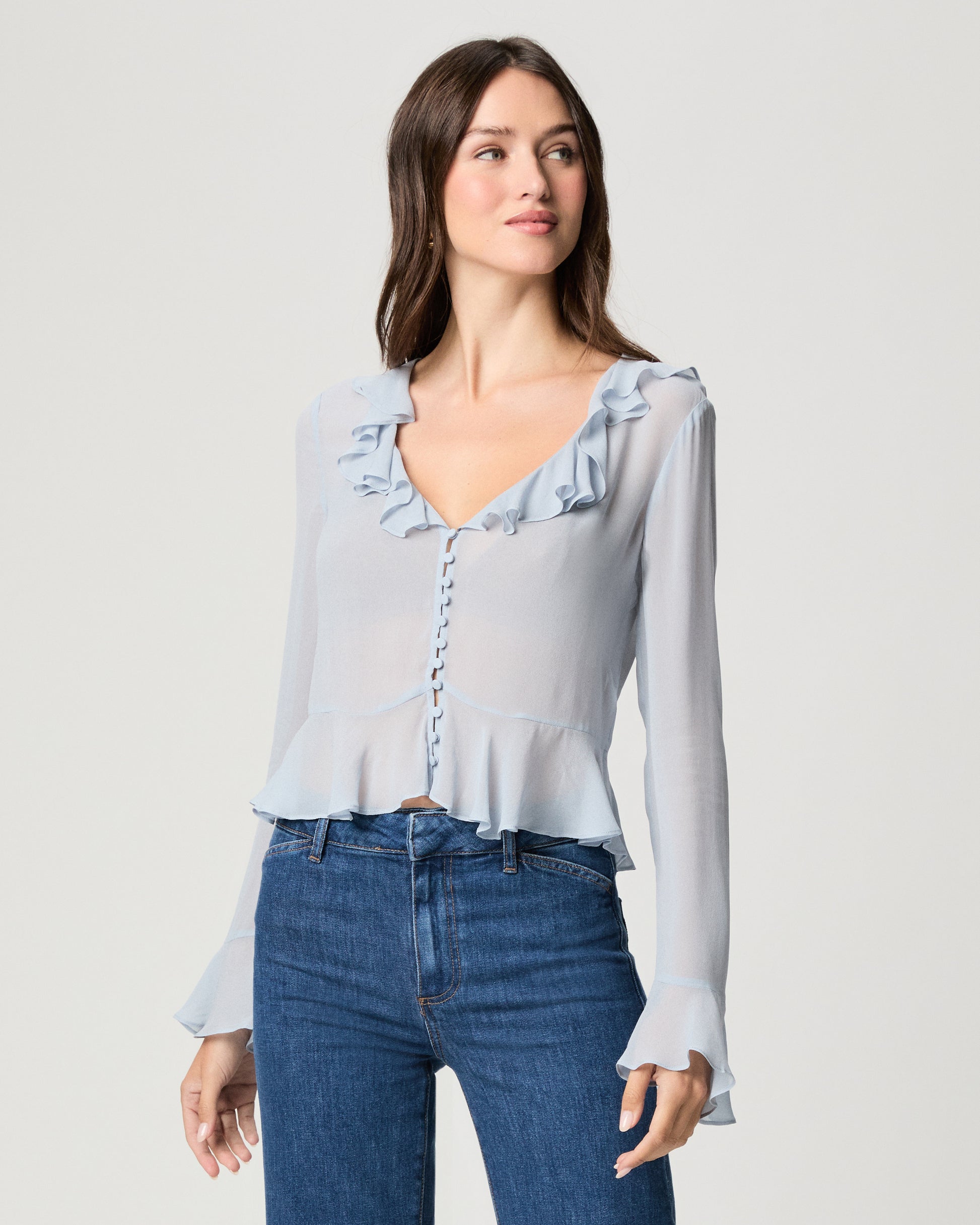 Getty Top - Stardust Blue XXS