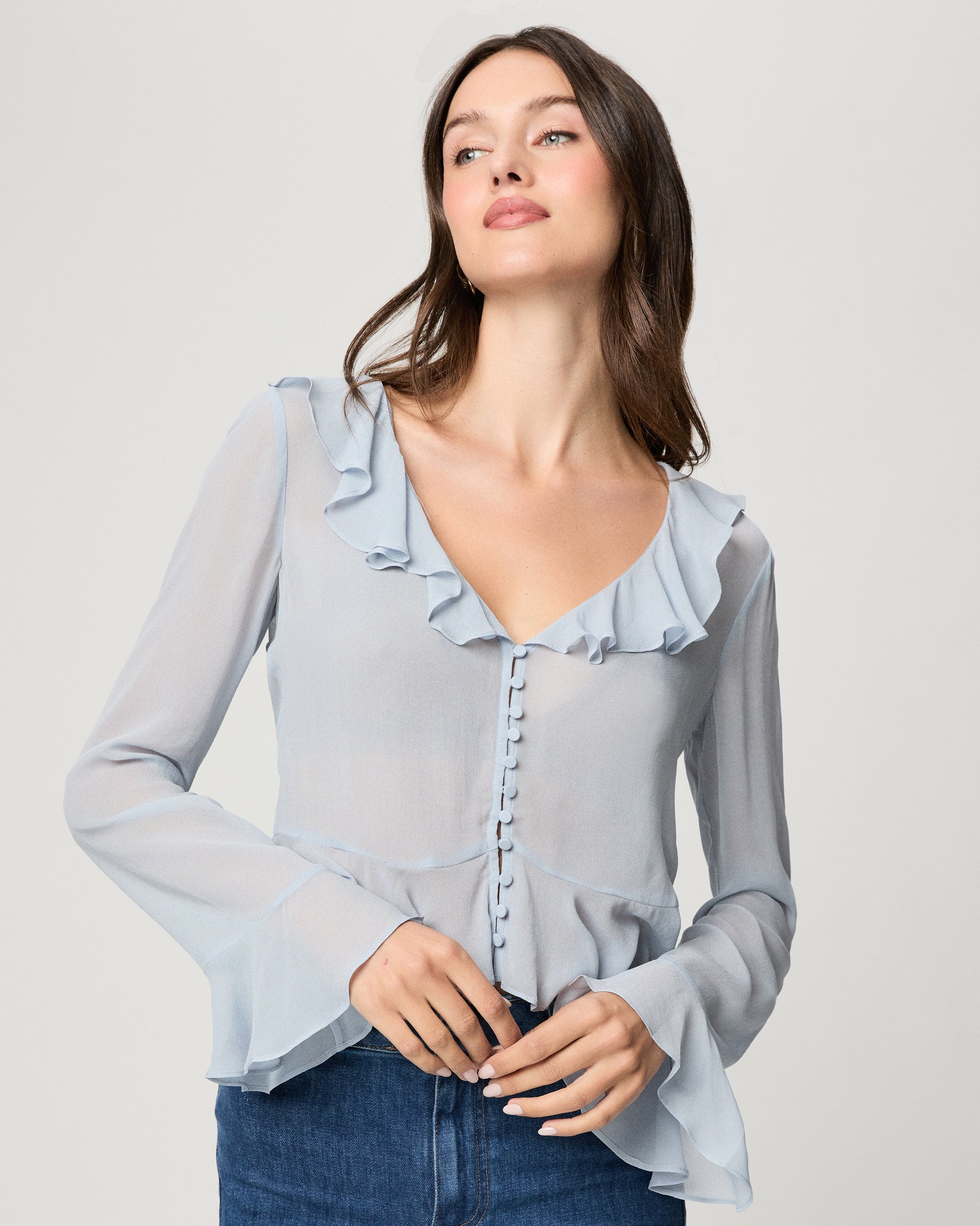Getty Top - Stardust Blue XXS