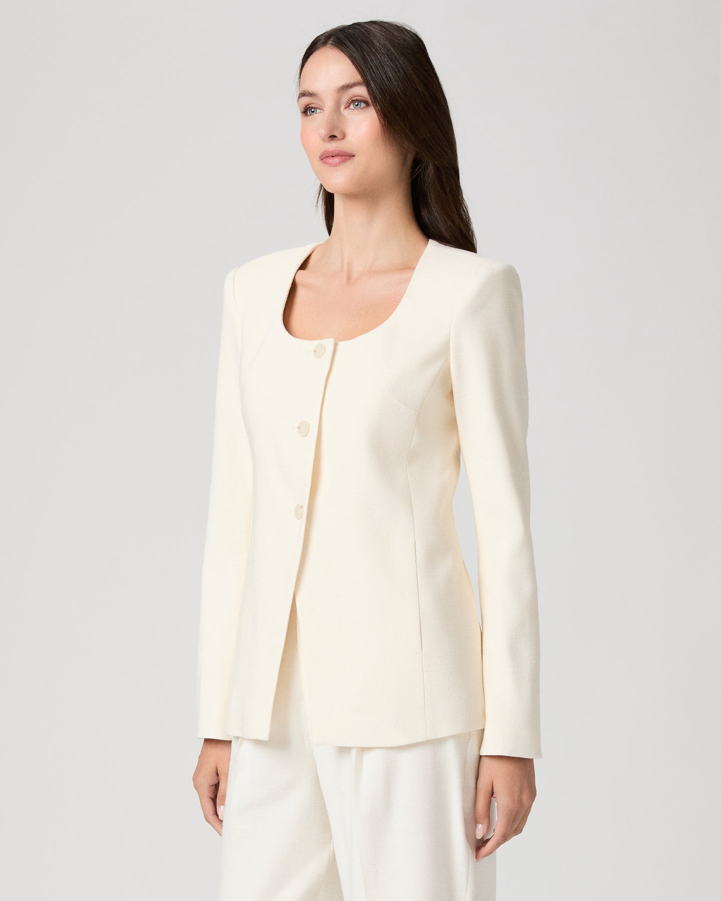 Edina Blazer - Bone 00