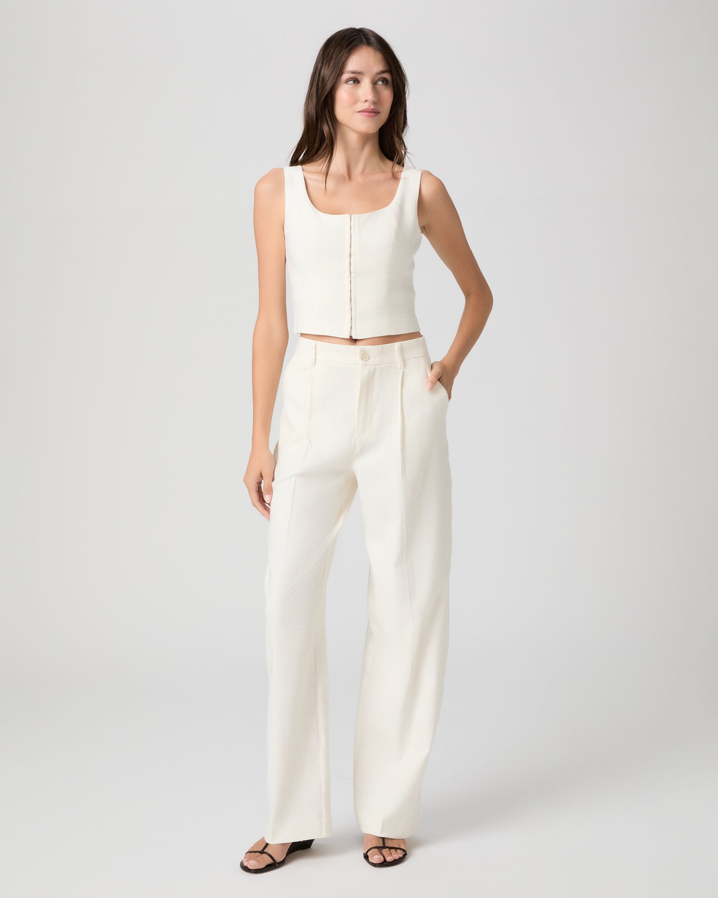 Carra Top - Bone 00
