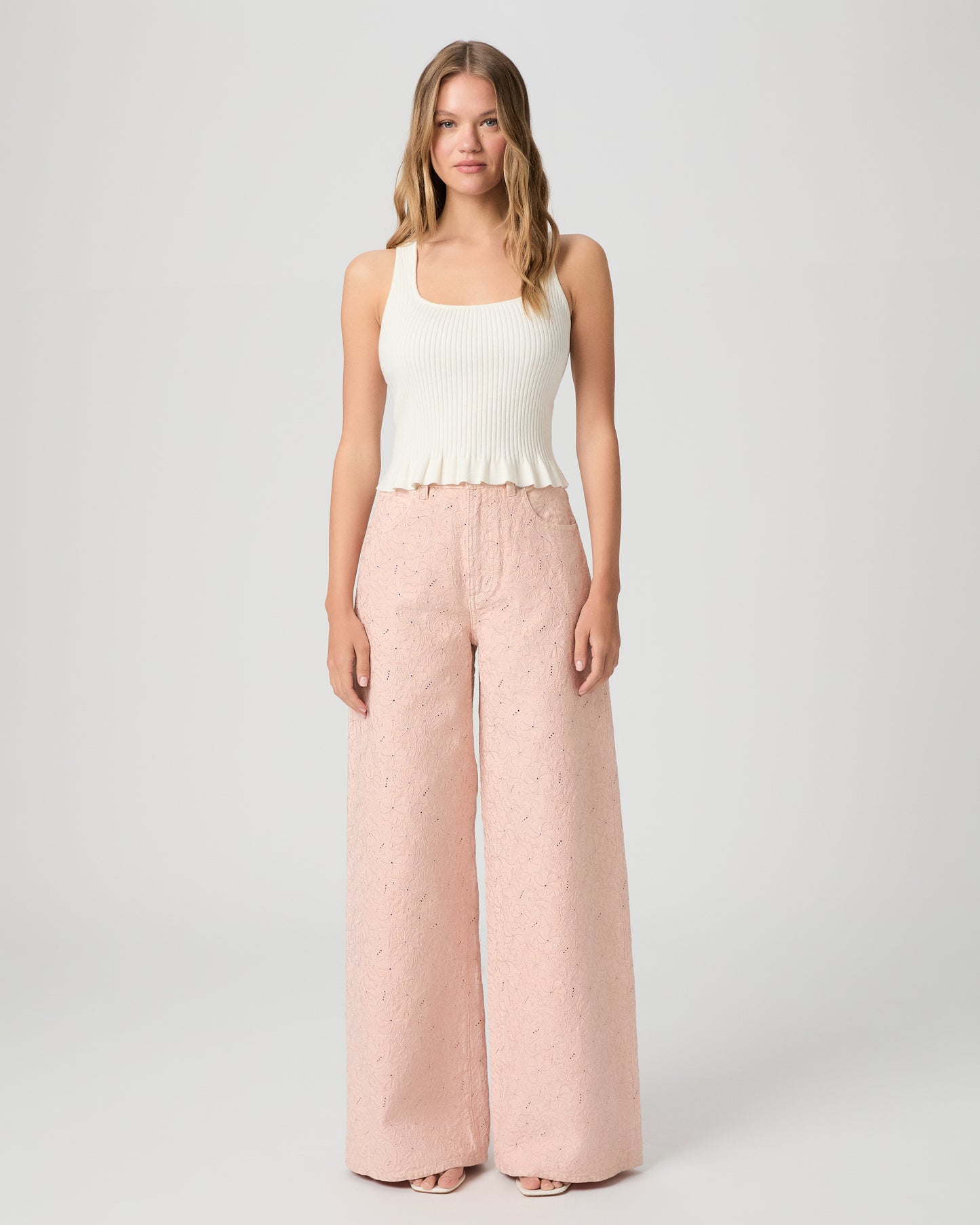 Bronwyn Tank - Ivory XXS