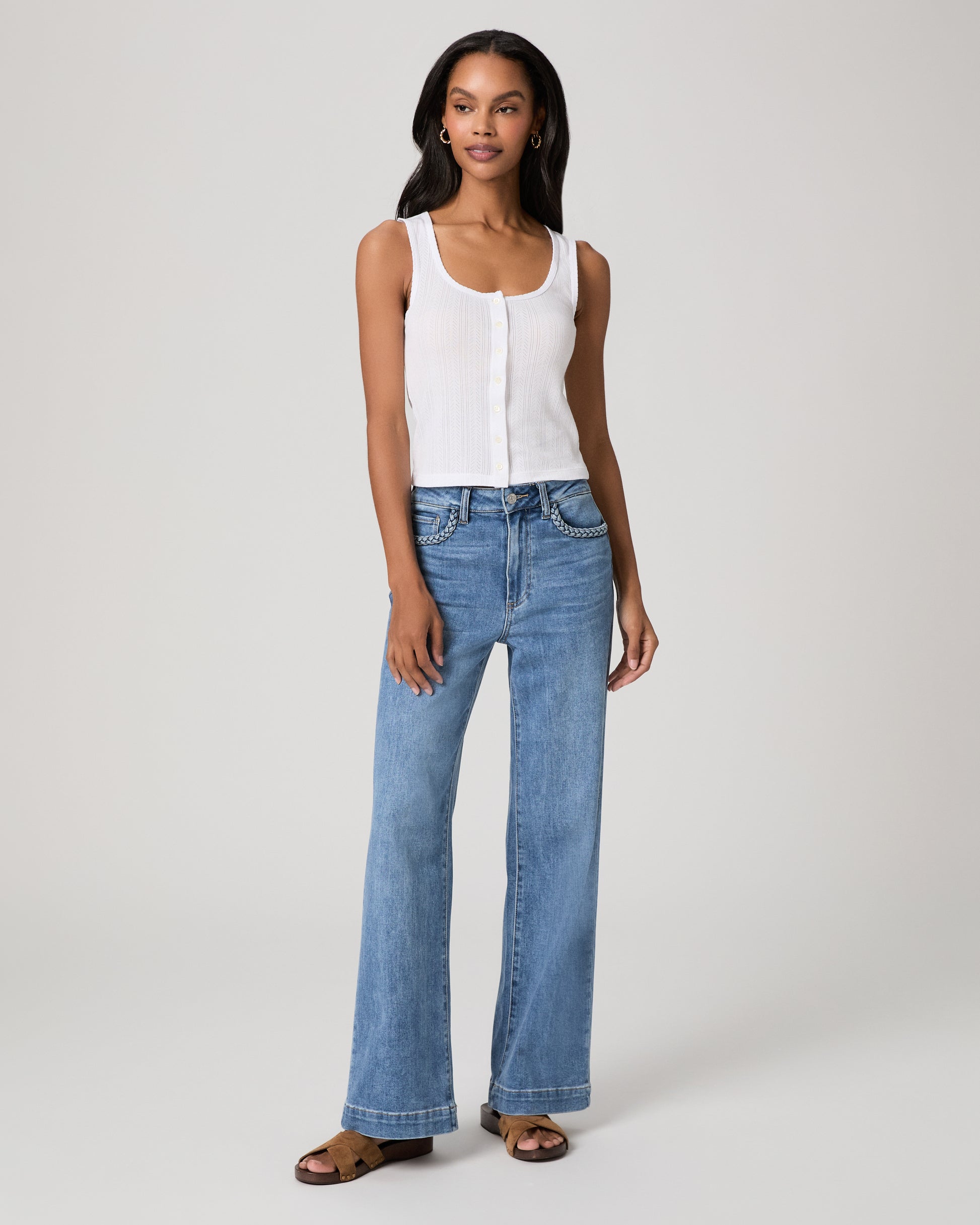 Dedra Tank - White XXS