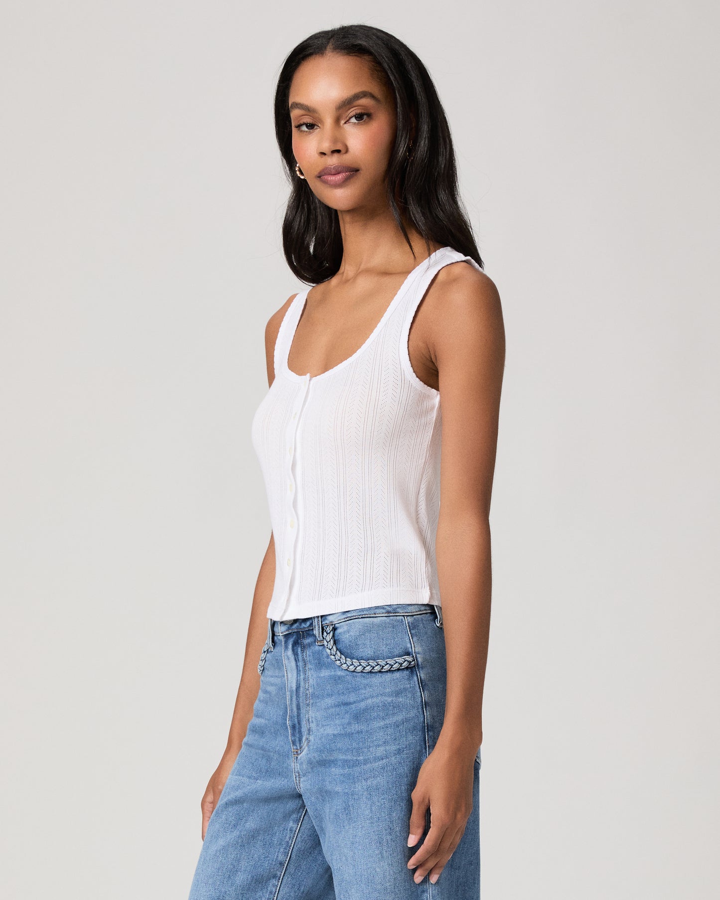 Dedra Tank - White XXS
