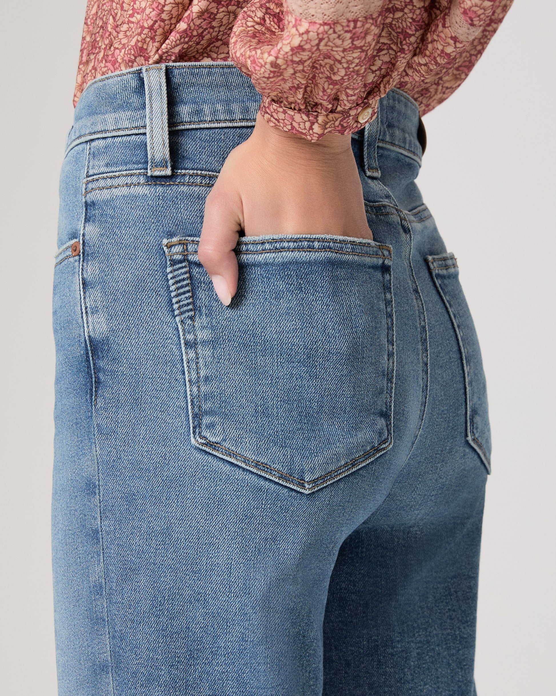 Stevie 32 Inch Bootcut Jean - Monte Carlo 23