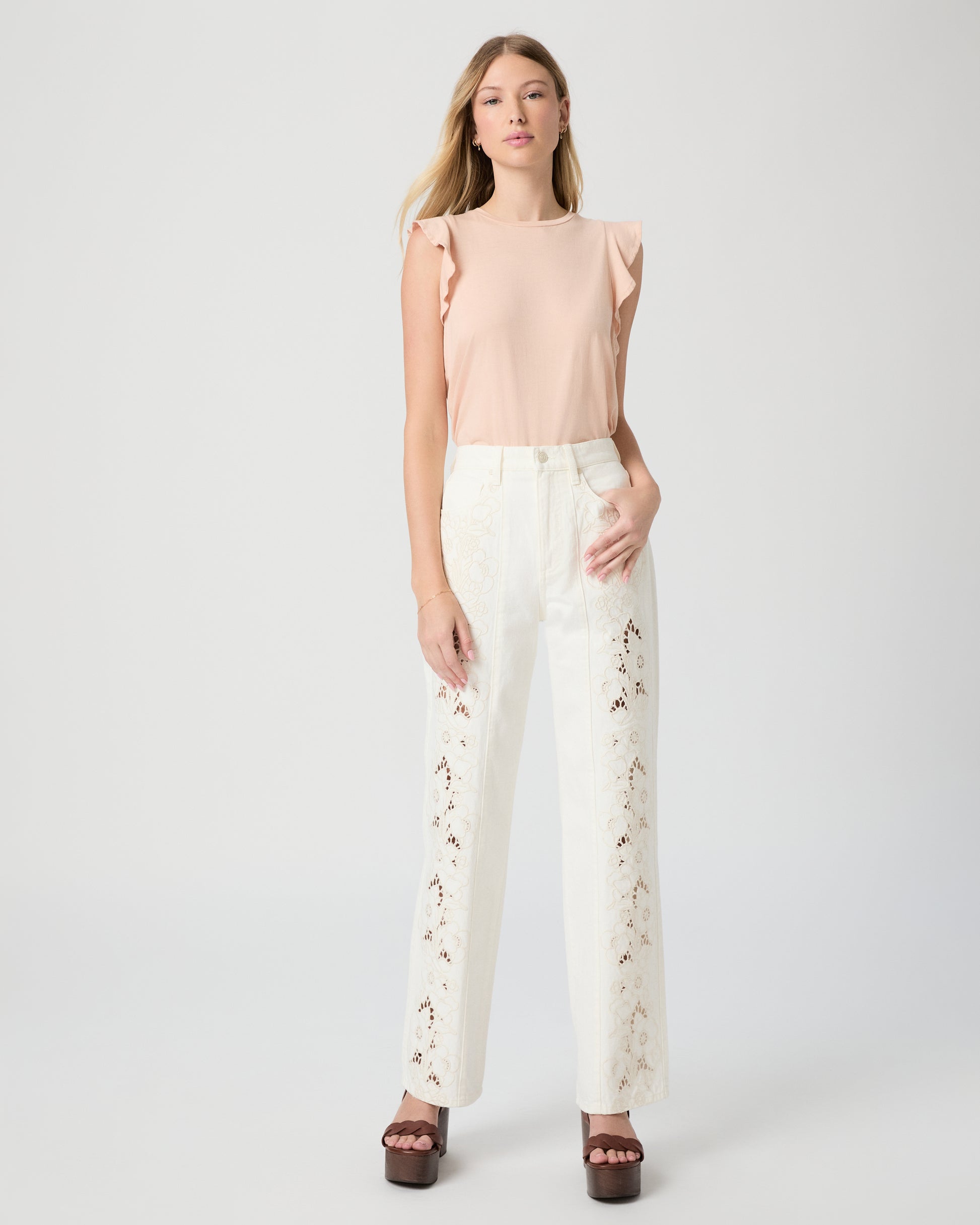 Alaria Top - Light Pink XXS