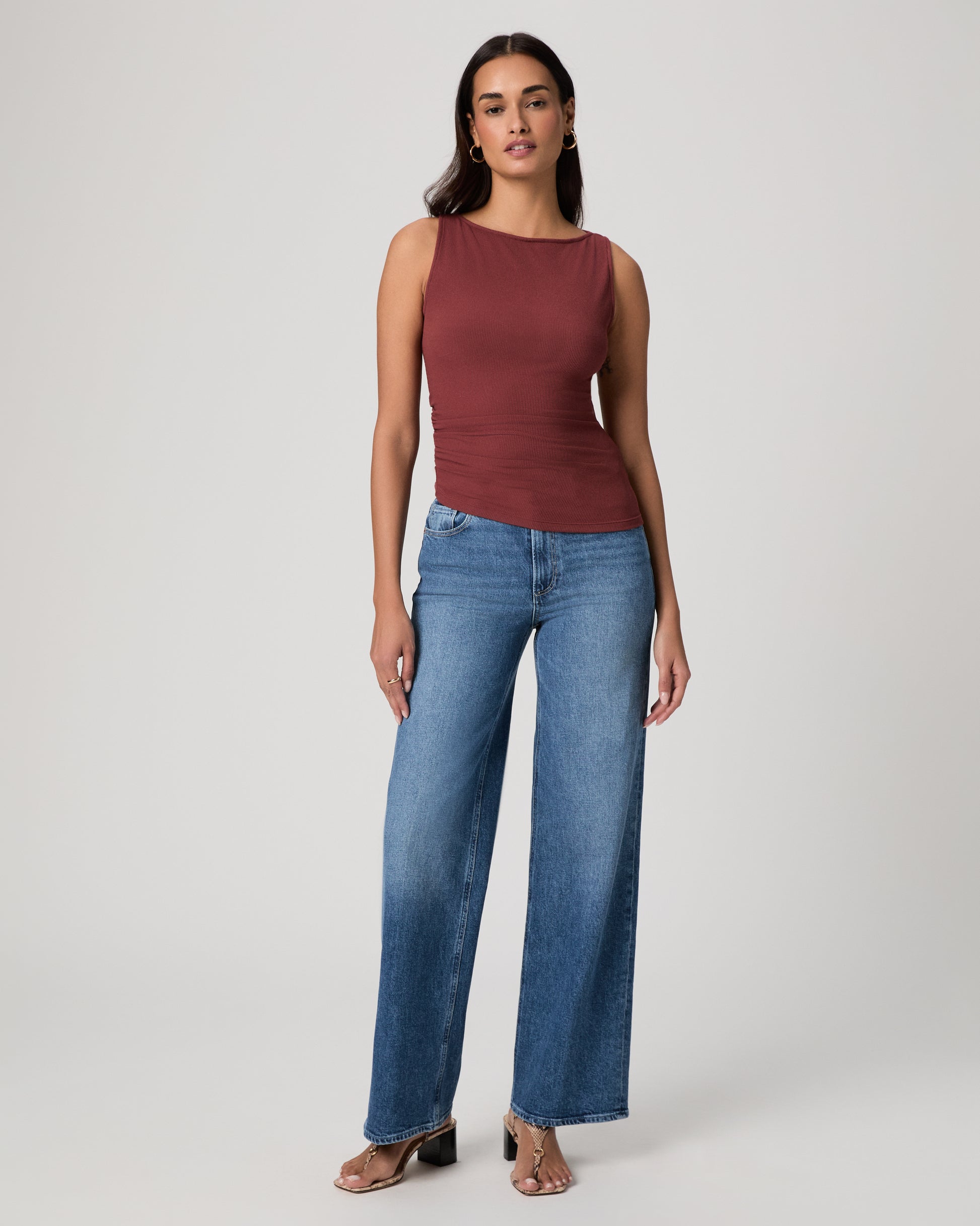 Reggie Top - Burnt Sienna XXS