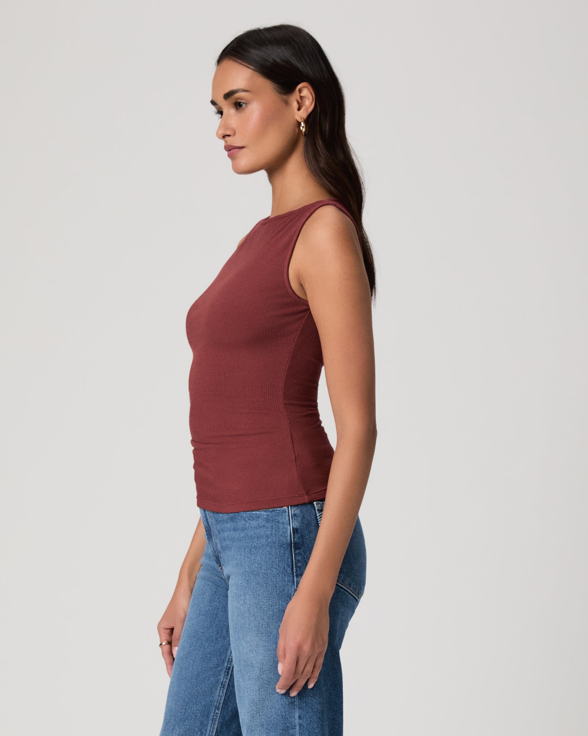 Reggie Top - Burnt Sienna XXS