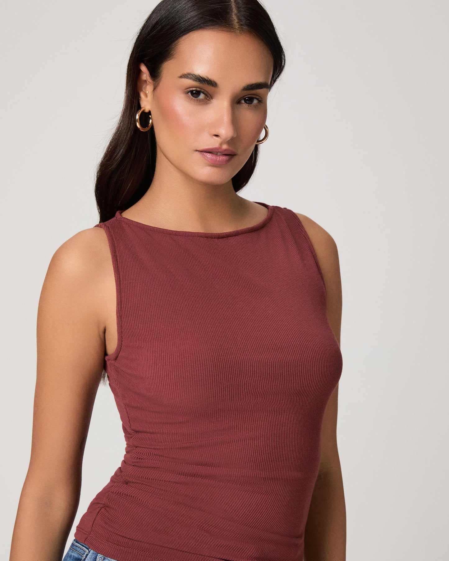 Reggie Top - Burnt Sienna XXS