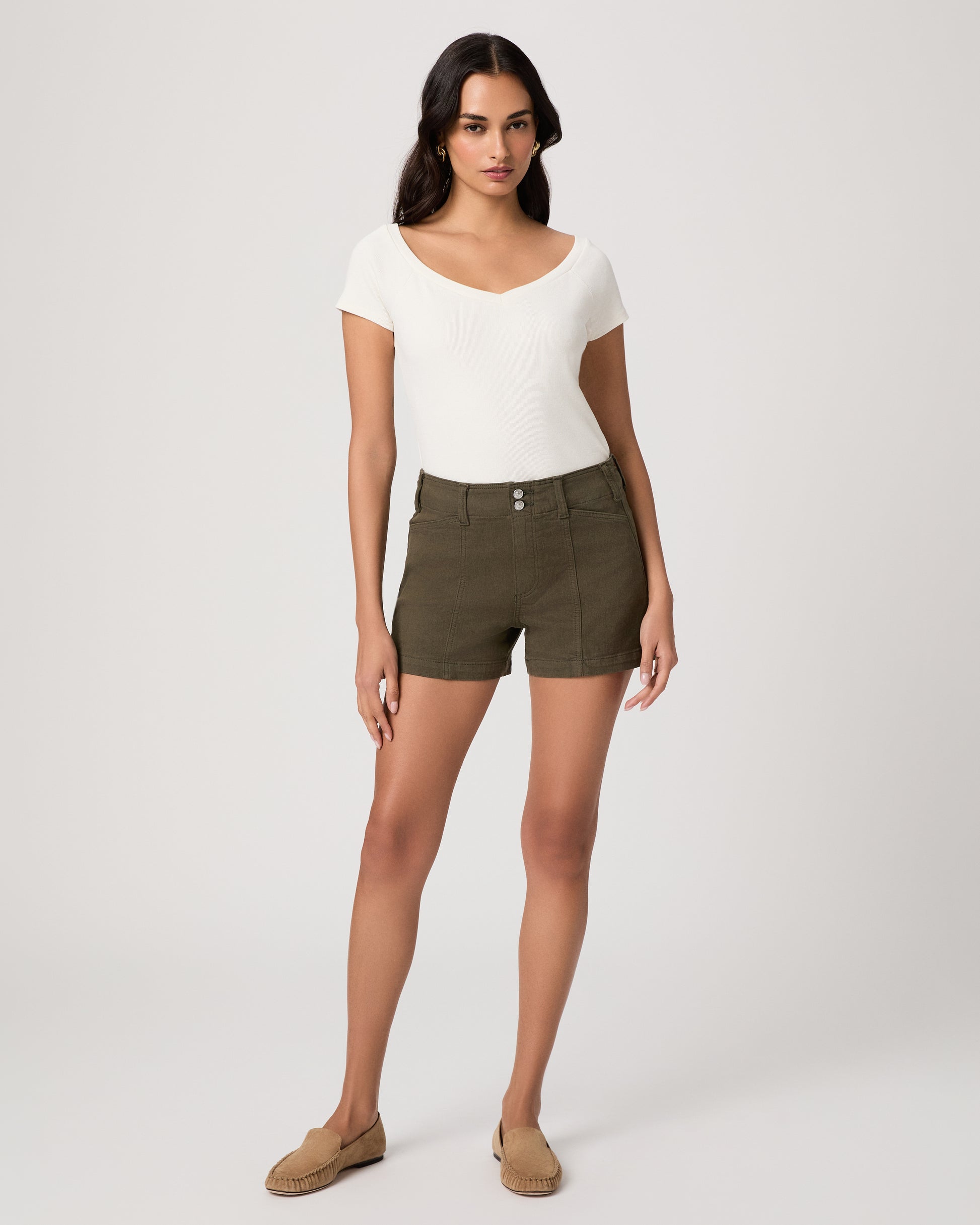 Olivia Short - Vintage Forest Moss 23