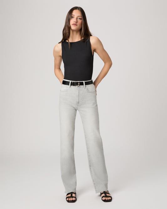 Stevie 31 Inch Straight Jean - Foggy Grey 23