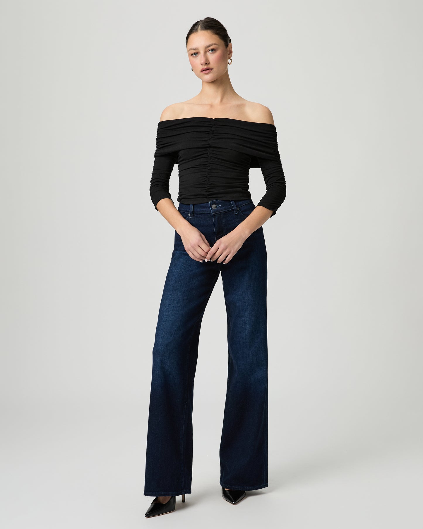 Anessa 33 Inch Wide Leg Jean - Elevated 23