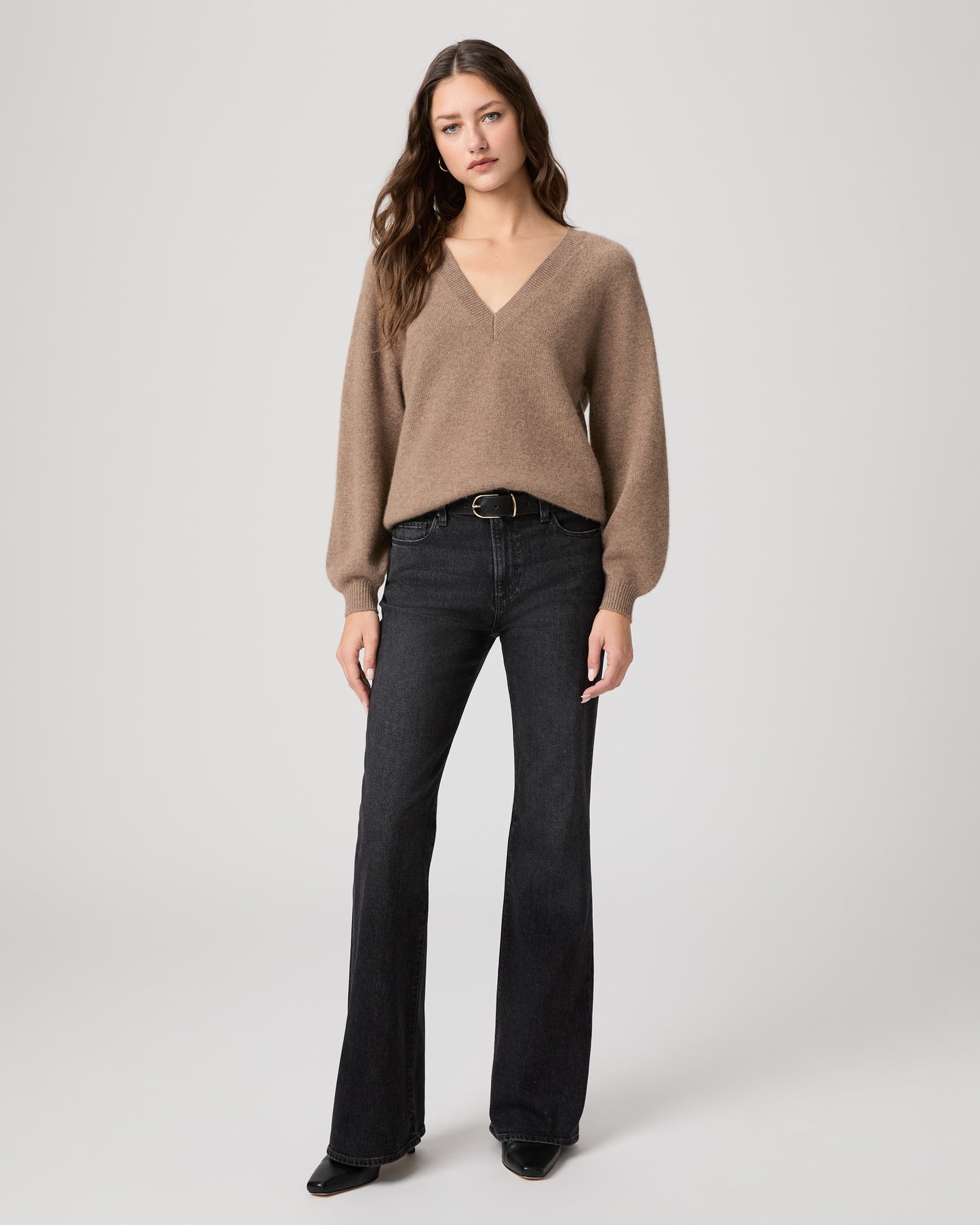 Sofia 31 Inch Flare Jean - Solstice Black 23