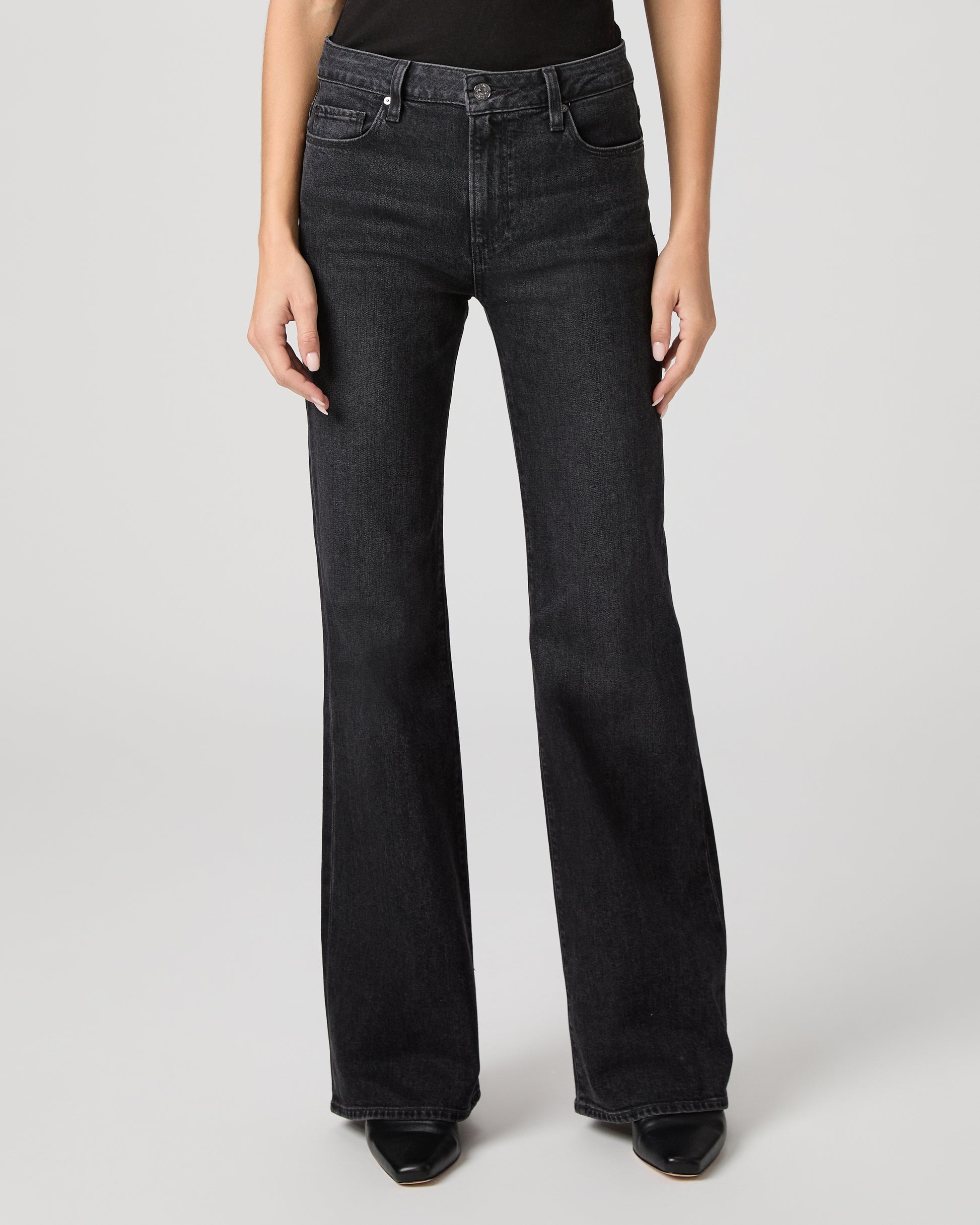 Sofia 31 Inch Flare Jean - Solstice Black 23