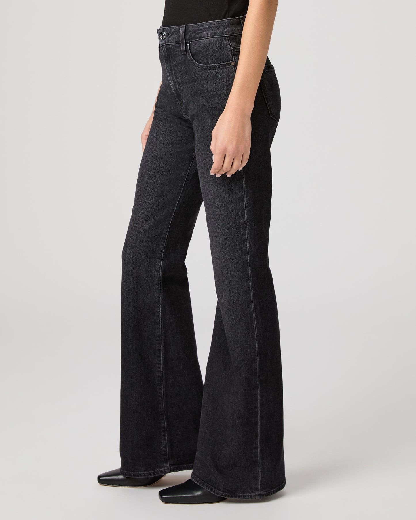 Sofia 31 Inch Flare Jean - Solstice Black 23