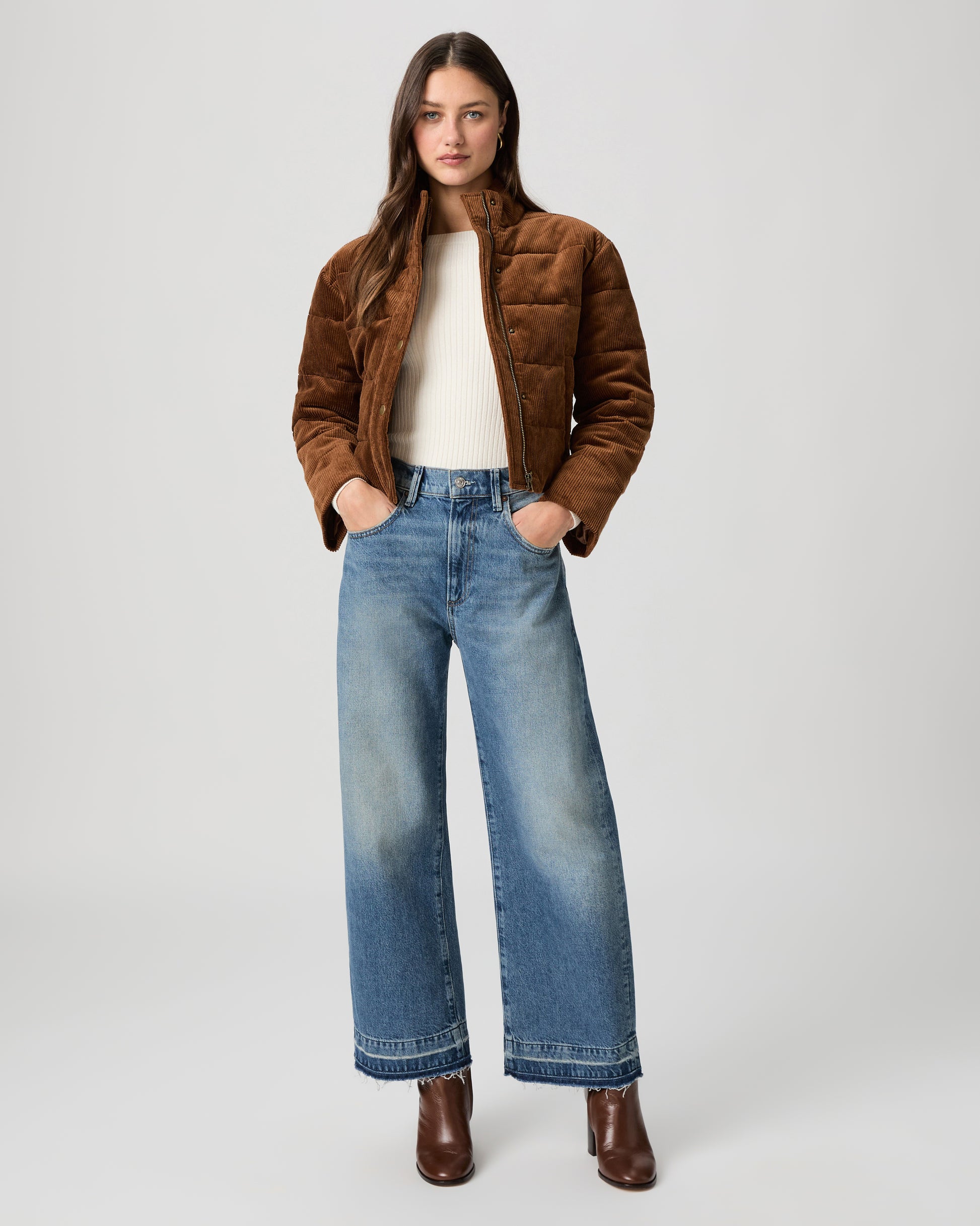 Arellia Ankle Barrel Leg Jean - Lone Peak 23