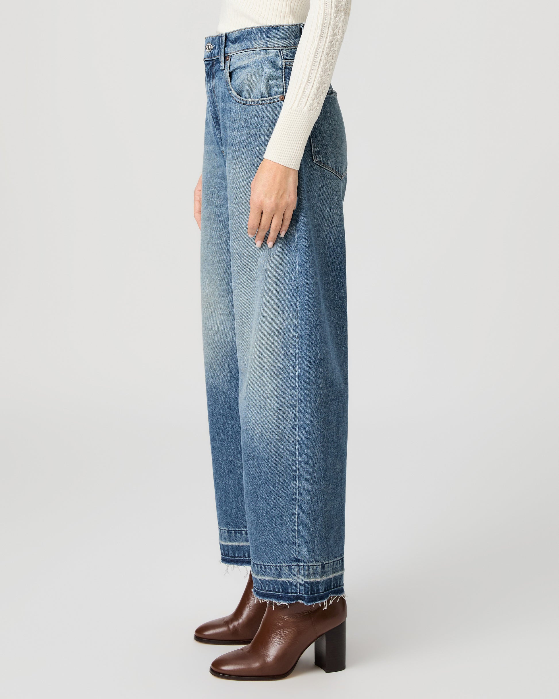 Arellia Ankle Barrel Leg Jean - Lone Peak 23