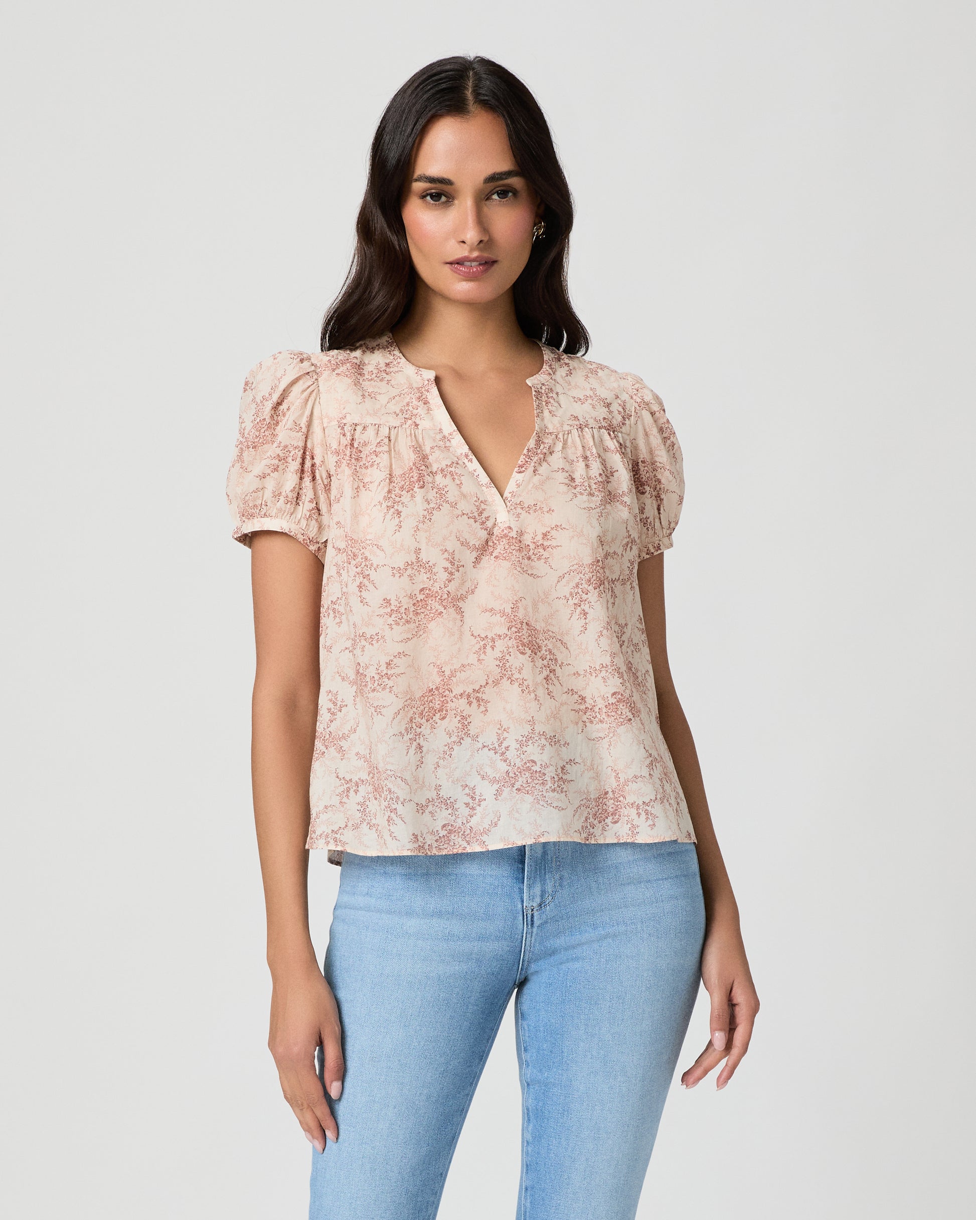 Marlena Top - Bone/Sunset XXS