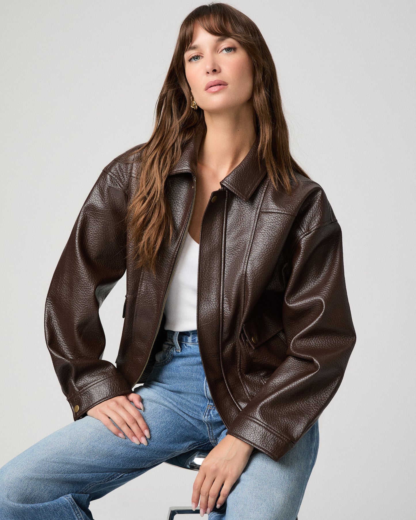 Ashland Jacket - Dark Brown Leather XXS