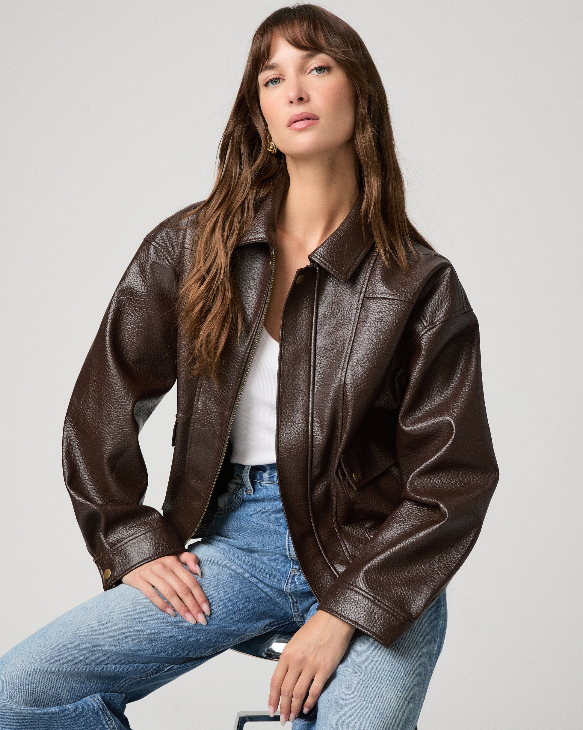 Ashland Jacket - Dark Brown Leather XXS