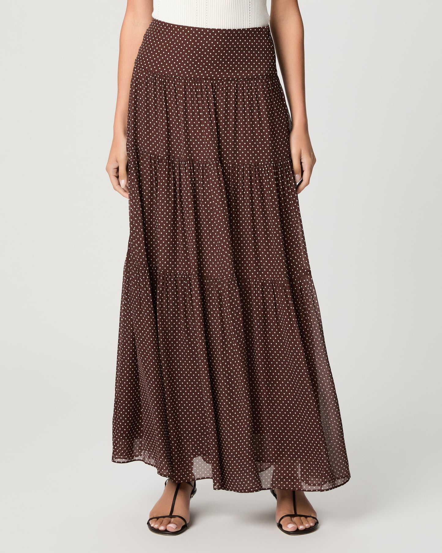 Somi Skirt - Mahogany/Ecru 00