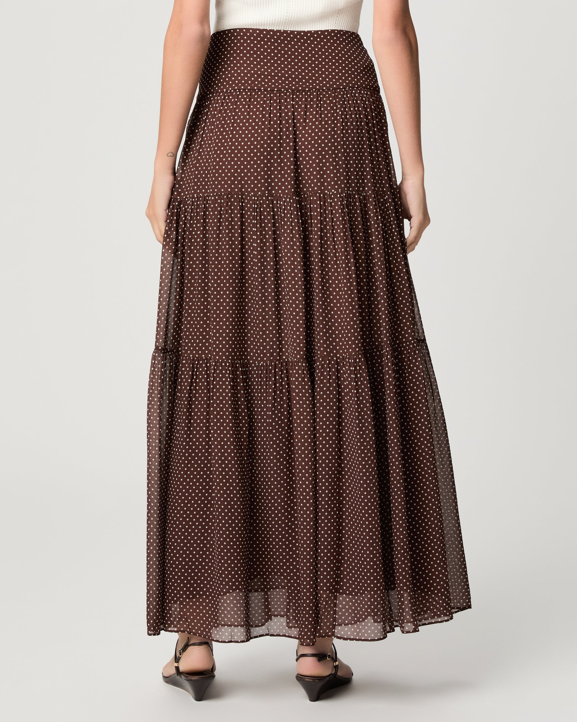 Somi Skirt - Mahogany/Ecru 00