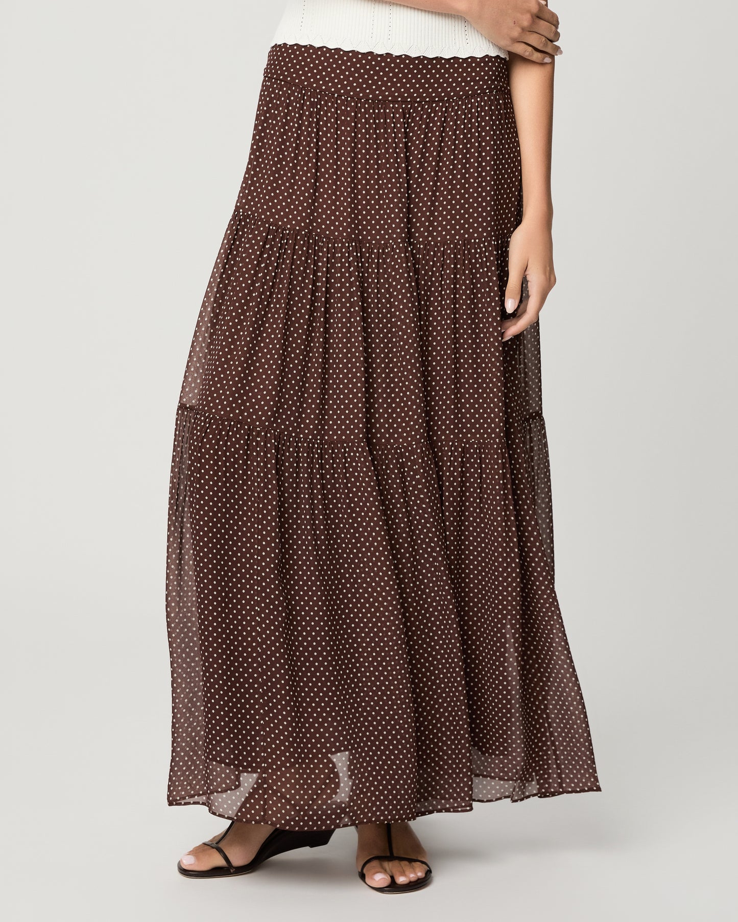 Somi Skirt - Mahogany/Ecru 00