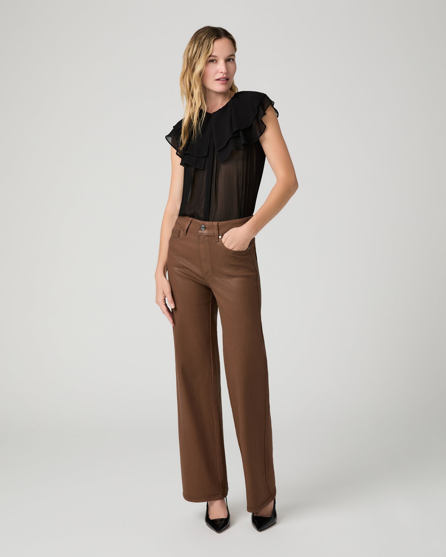 Lucia Blouse - Black XXS