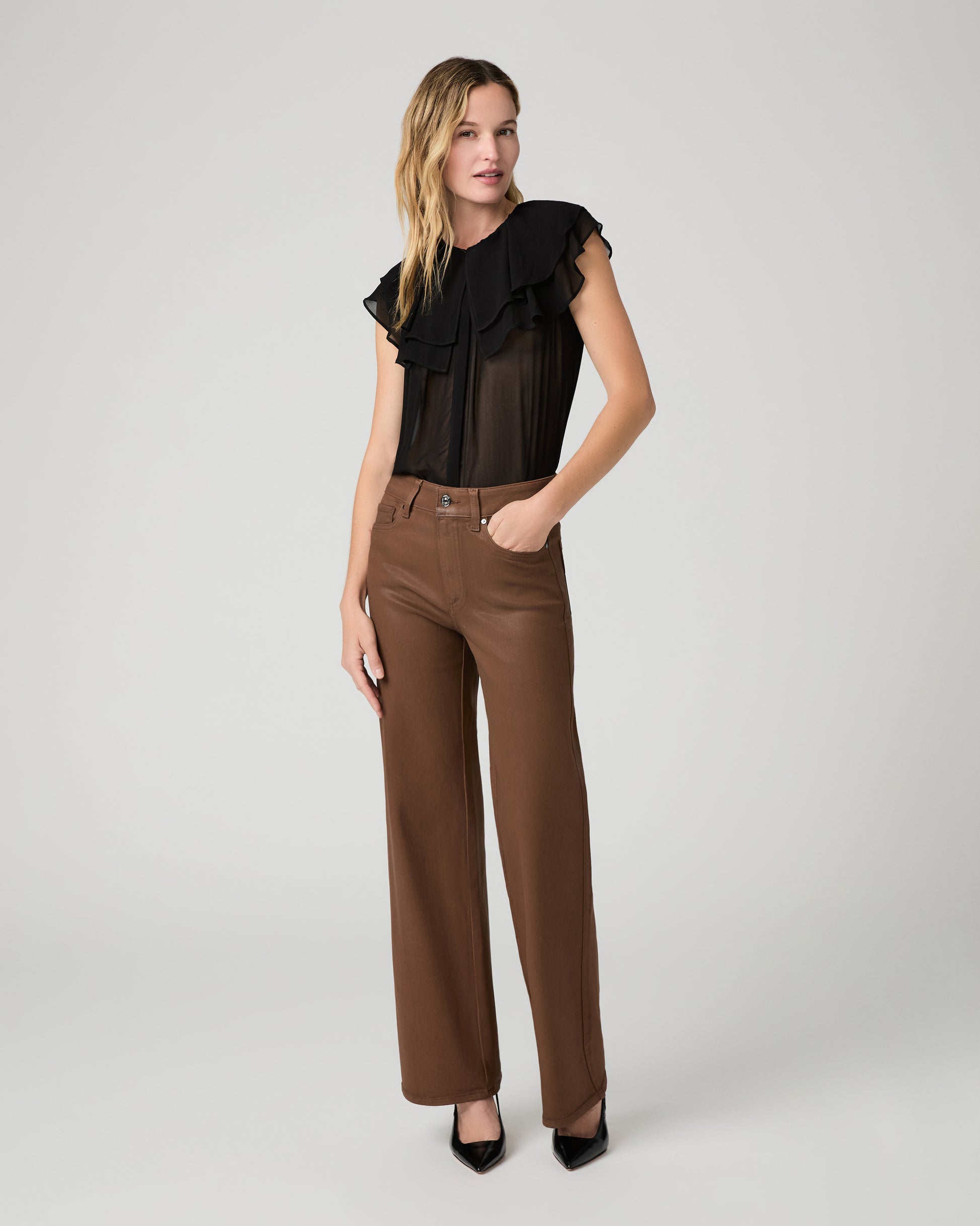 Lucia Blouse - Black XXS