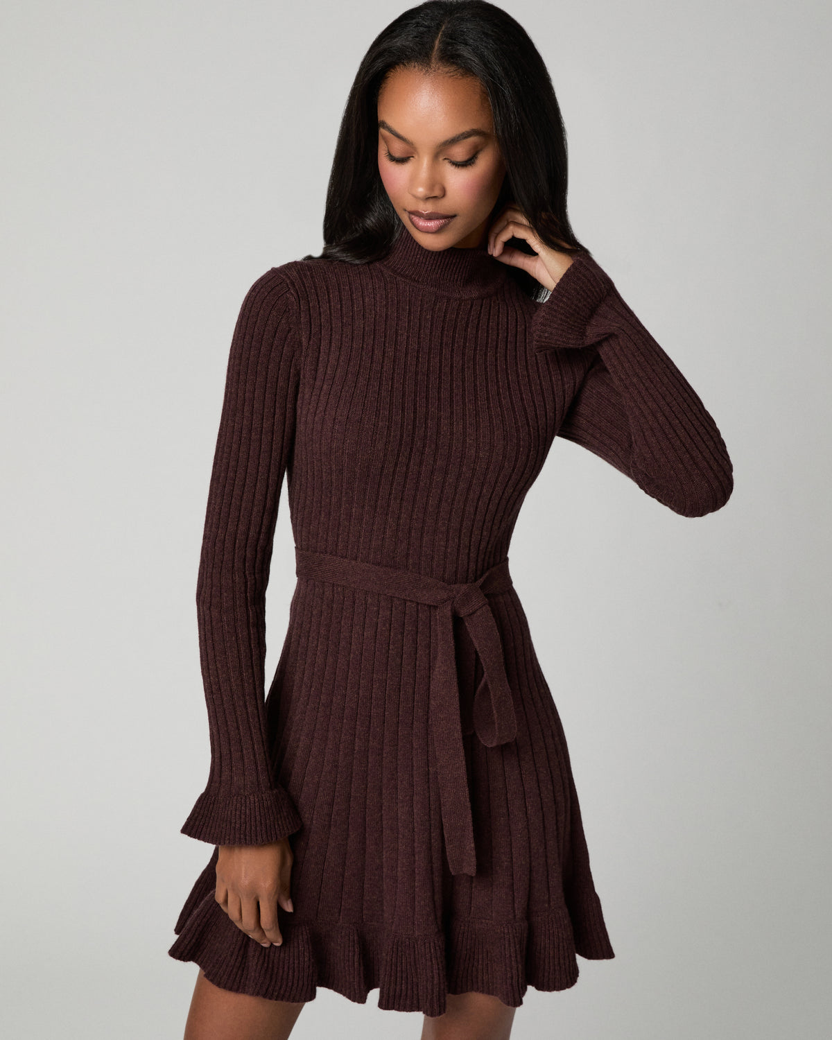 Sandria Dress - Port XXS