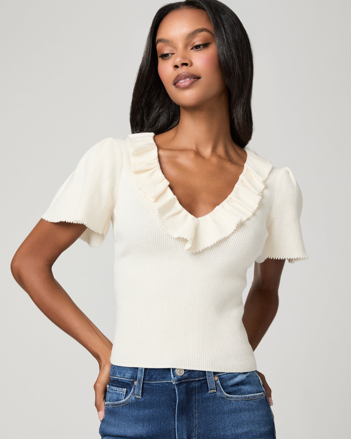 Inaya Top - Ivory XXS