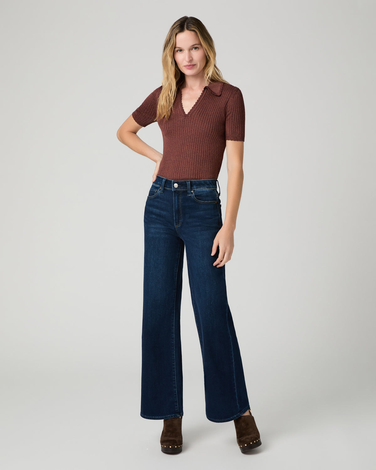 Una Top - Garnet Marl XXS