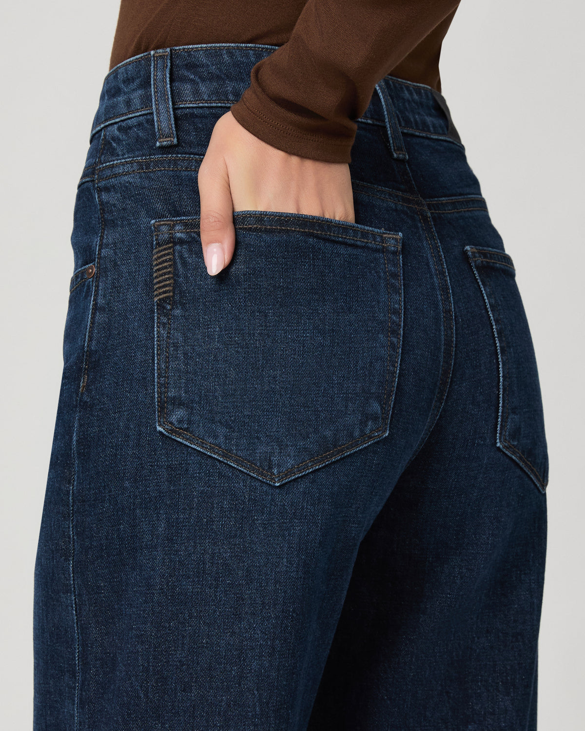 Frances W Front Yoke And Exposed Button Fly - Eleganza 23