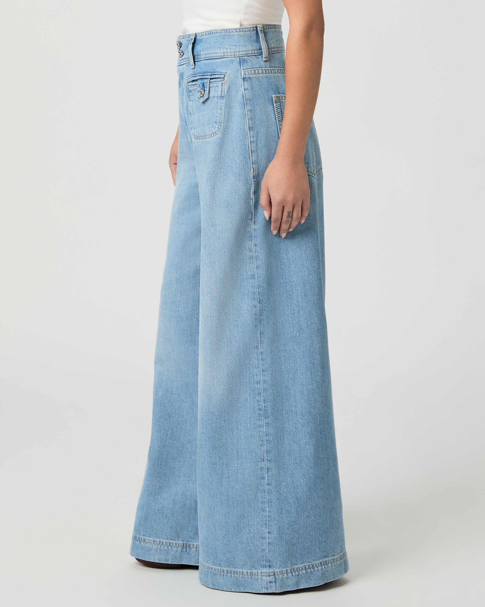 Cameron 29 Inch Wide Leg Petite - Sunshine 23