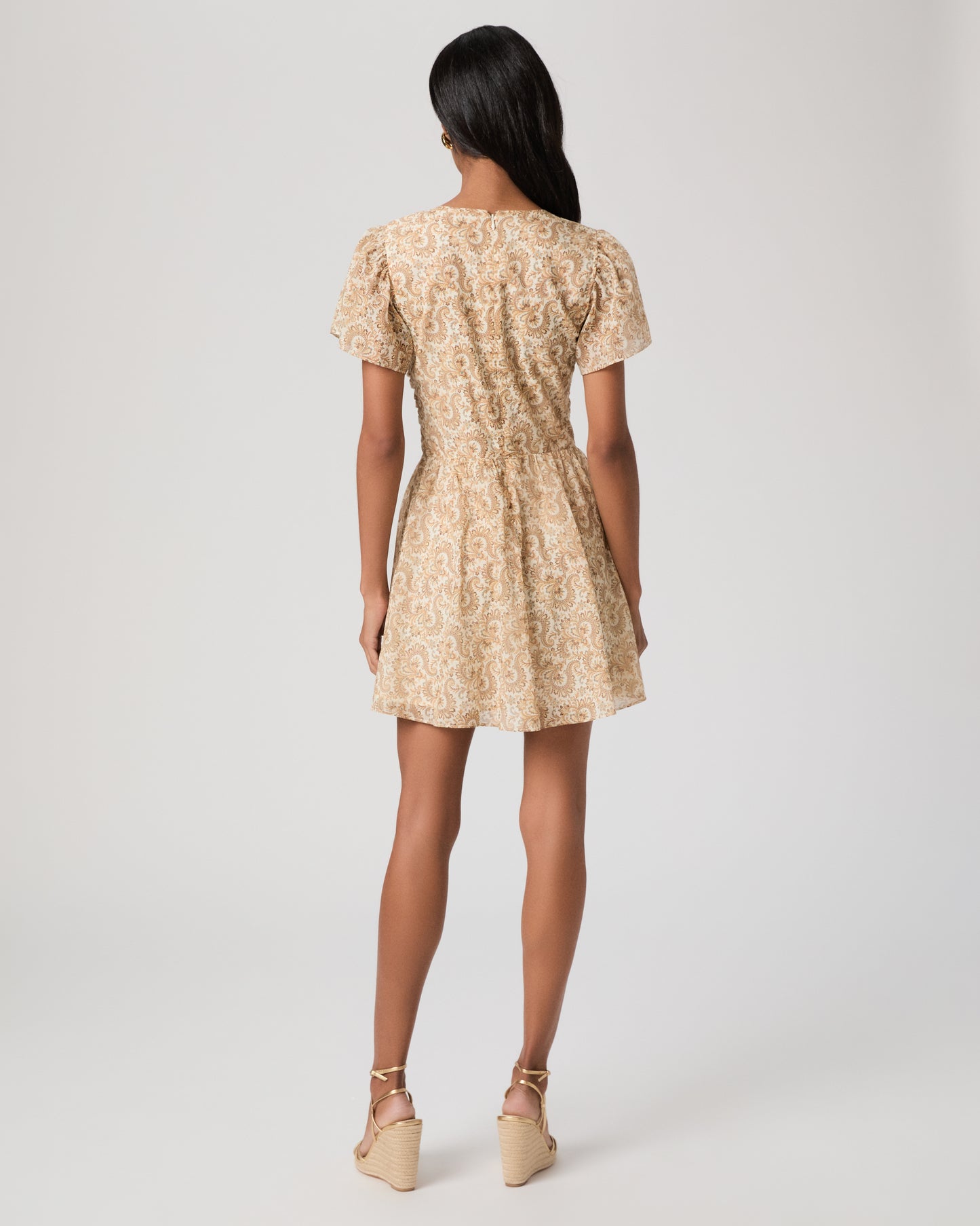 Kinga Mini Dress - Bone Multi XXS