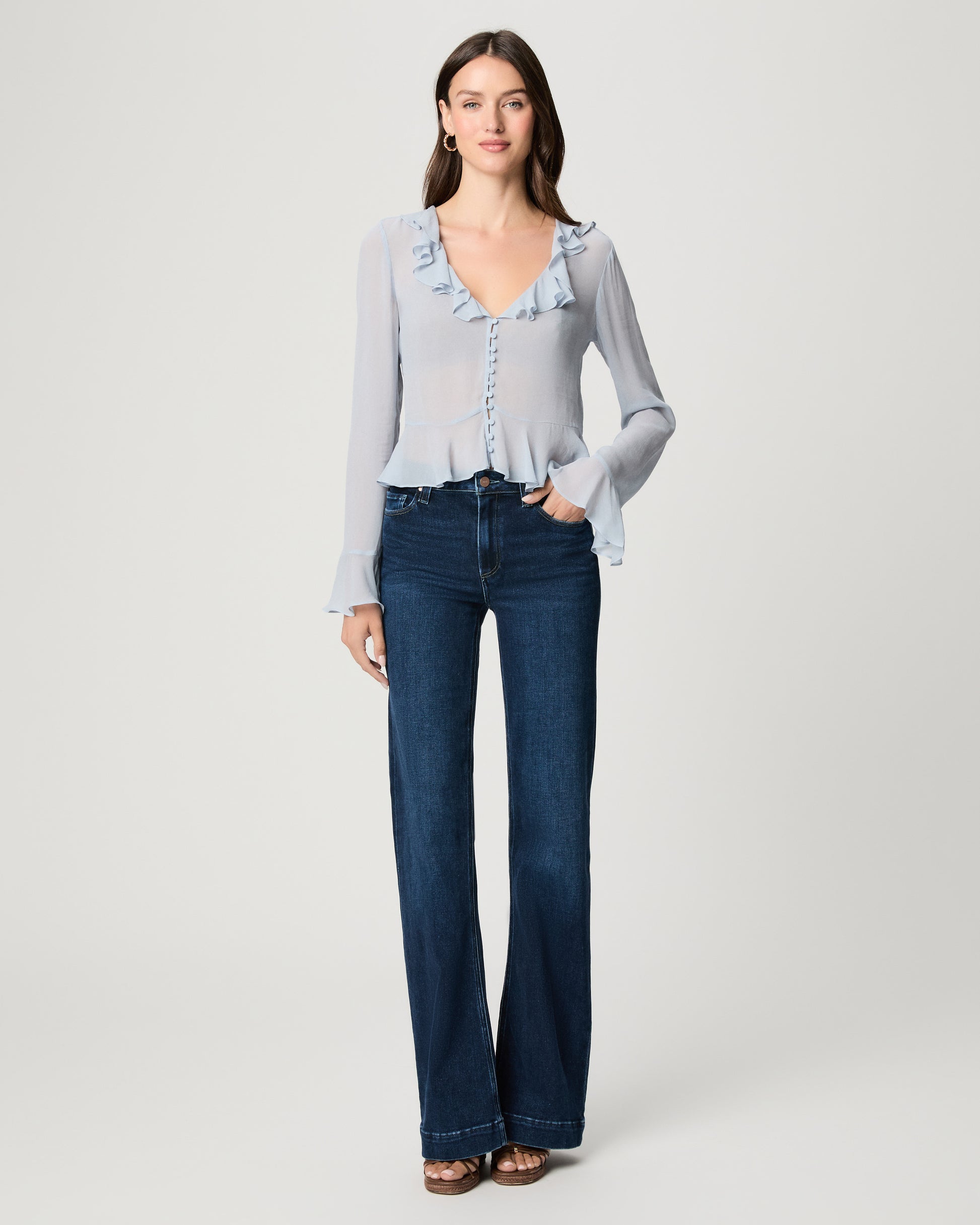 Leenah Wide Leg Jean - Basilica 23
