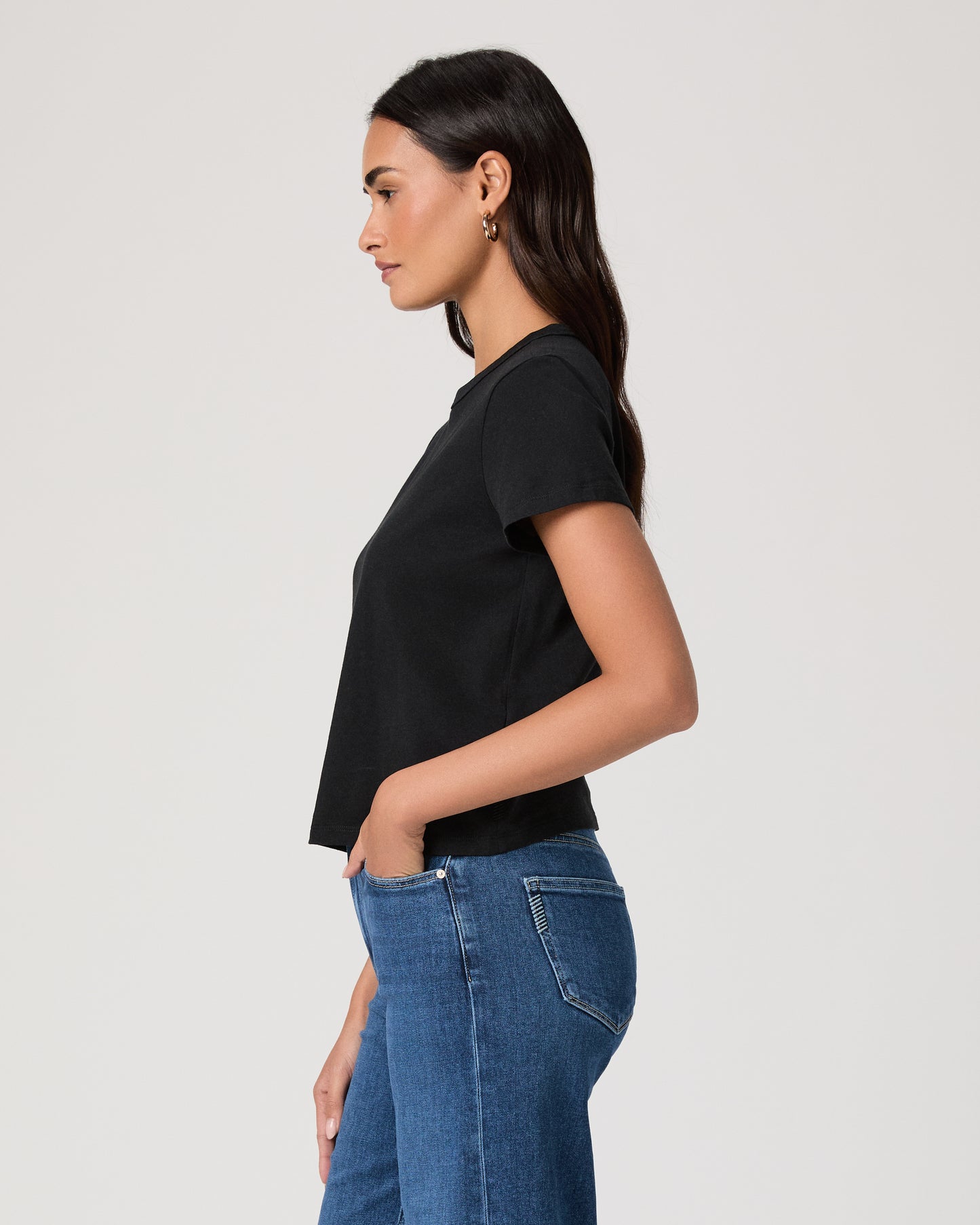 Rhodes Tee - Black XXS