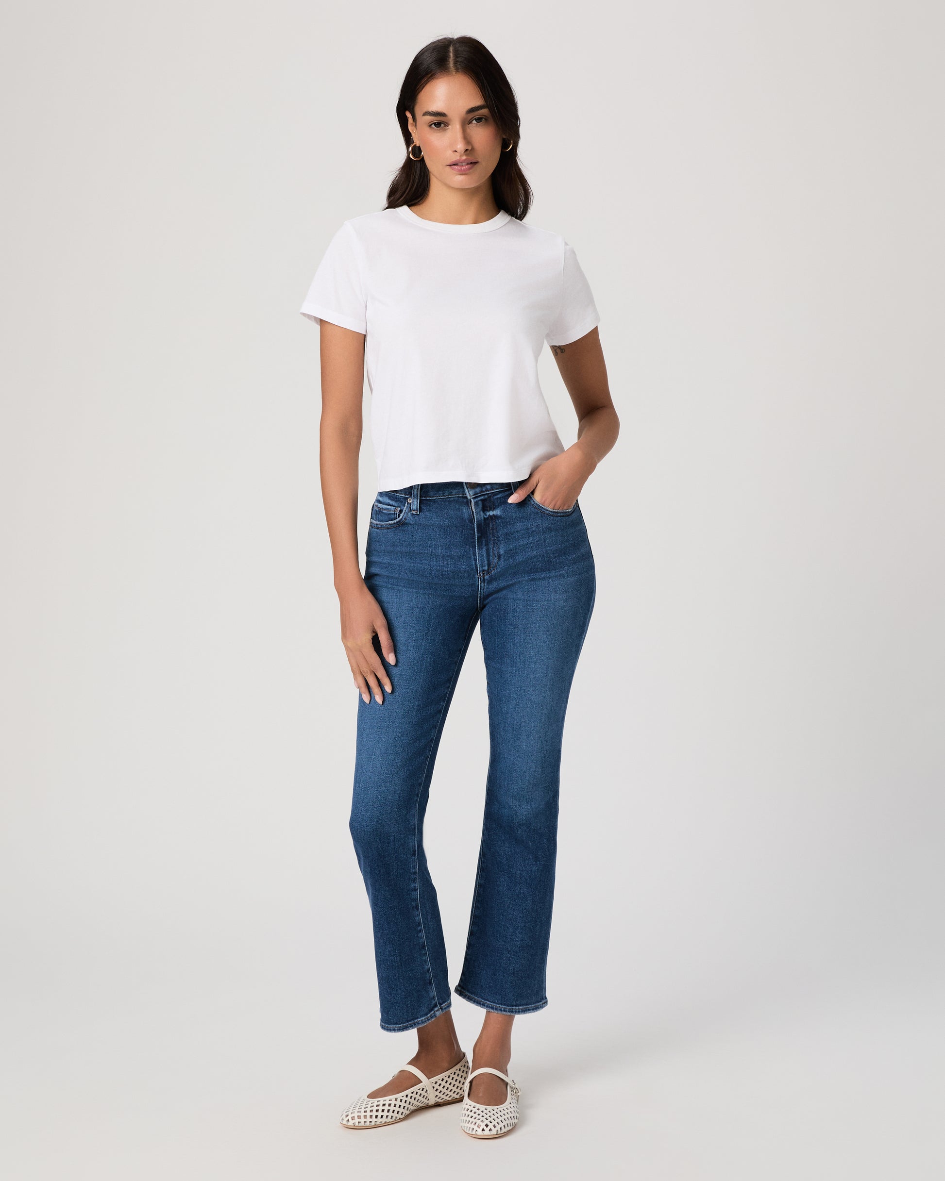 Rhodes Tee - White XXS