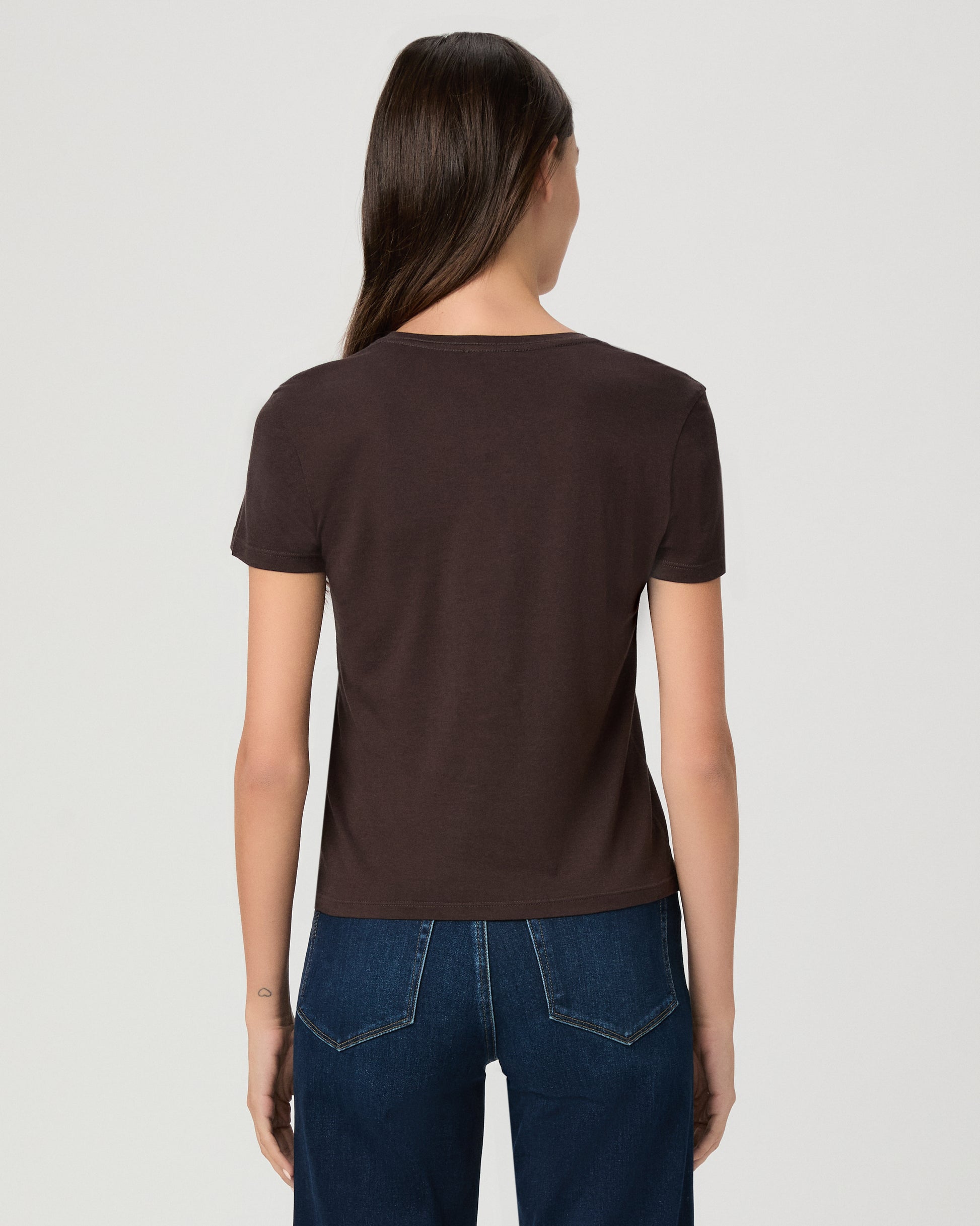 Haven Tee - Chocolate Brown XXS