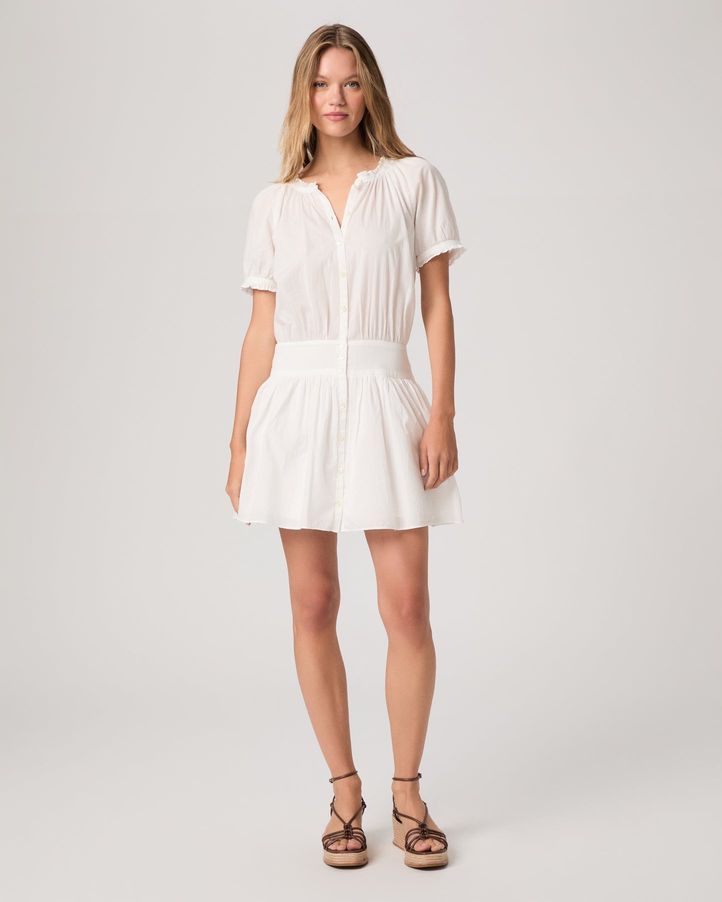 Nisha Dress - White XXS