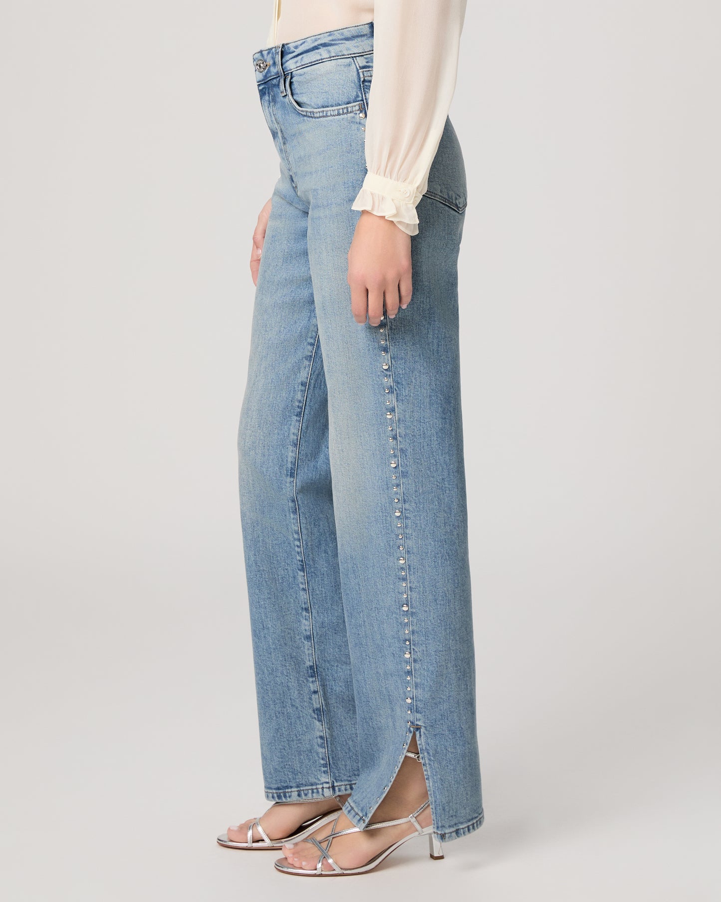 Stevie 31 Inch Straight Jean - Shallows Embellished 23
